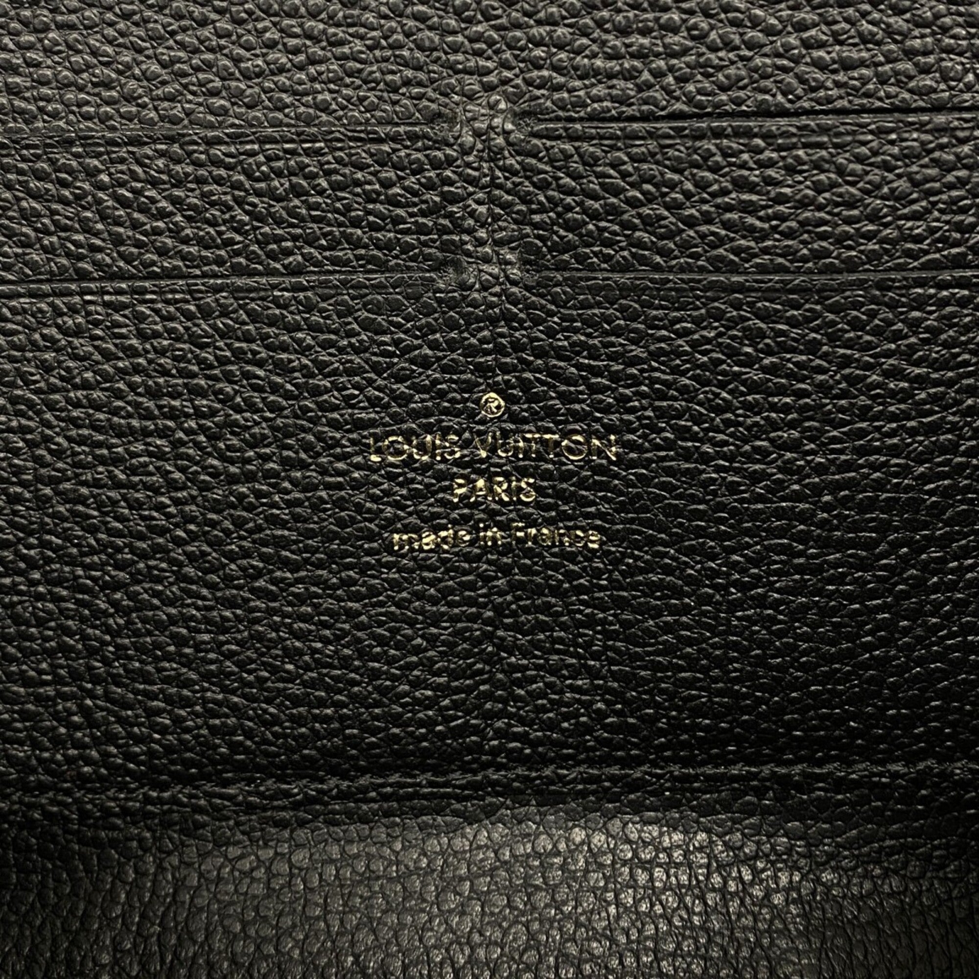 Louis Vuitton Noir Long Wallet (Bi-Fold) (Pre-Owned)