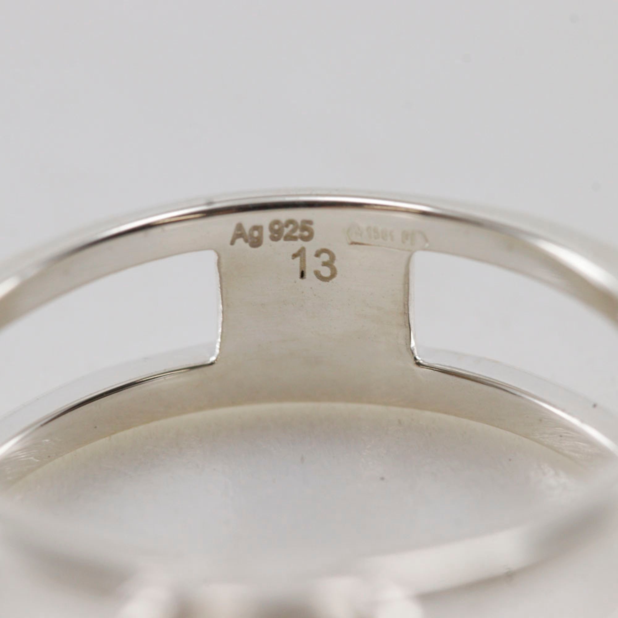 Gucci Silver 925 Band Ring (Pre-Owned)