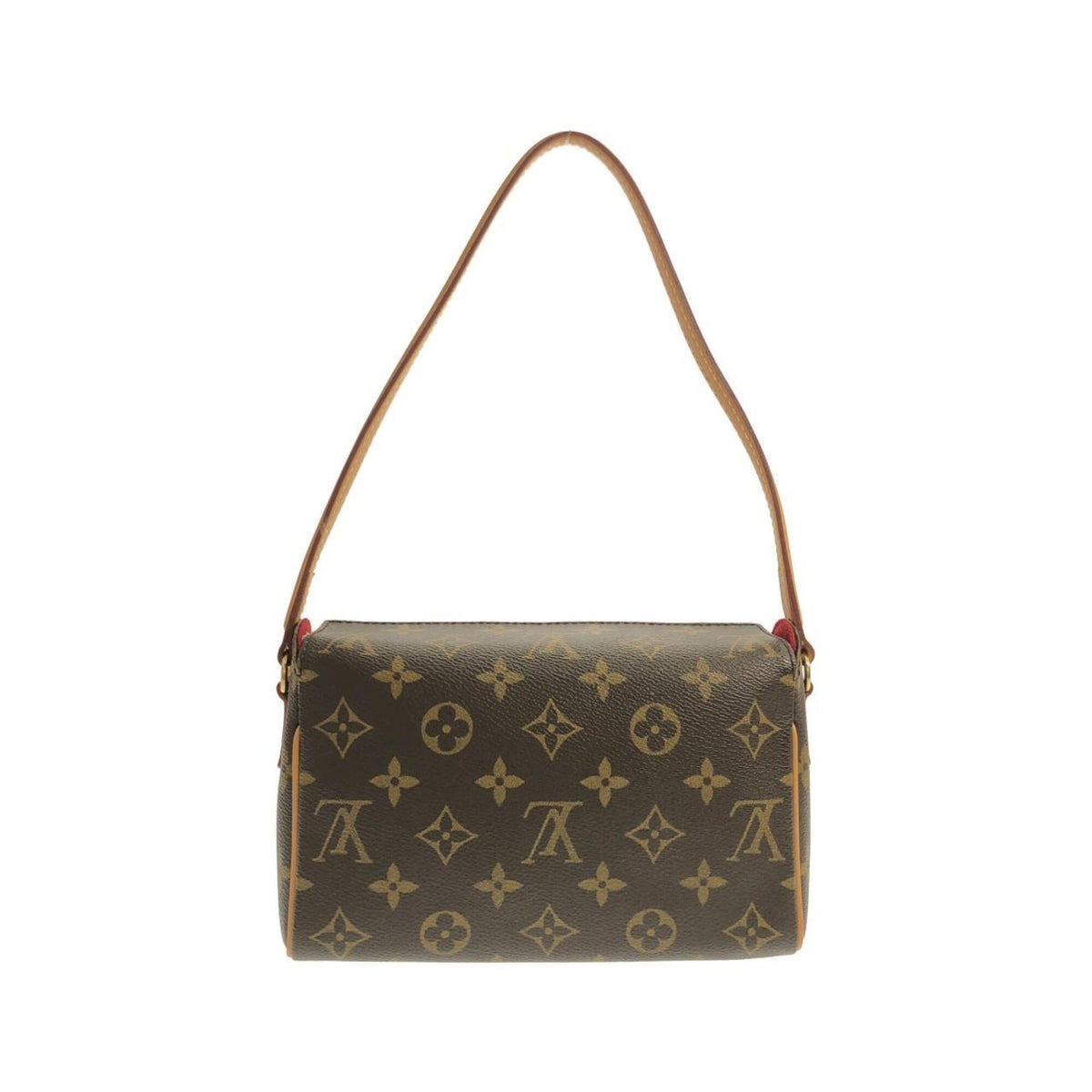 Louis Vuitton Marron Coated Canvas Handbag (Pre-Owned)