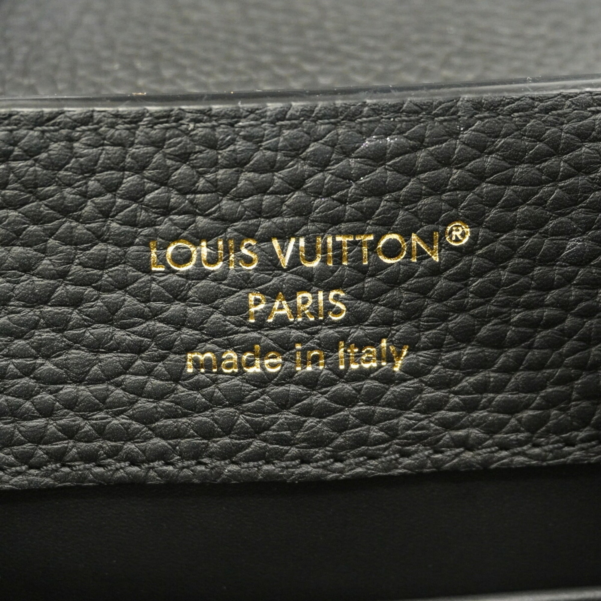 Louis Vuitton Black Handbag (Pre-Owned)