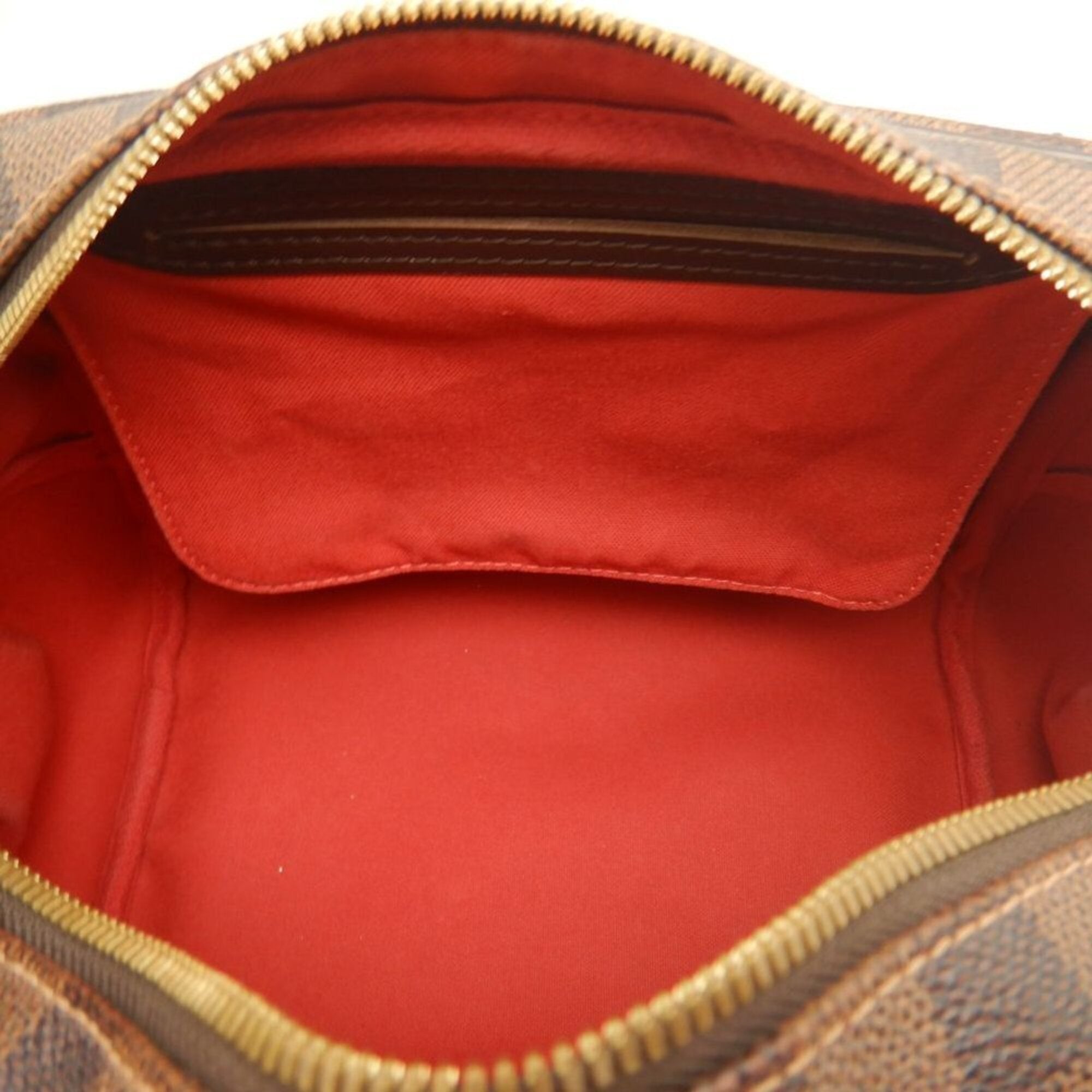Louis Vuitton Damier Canvas Ebene Damier Canvas Shoulder Bag (Pre-Owned)