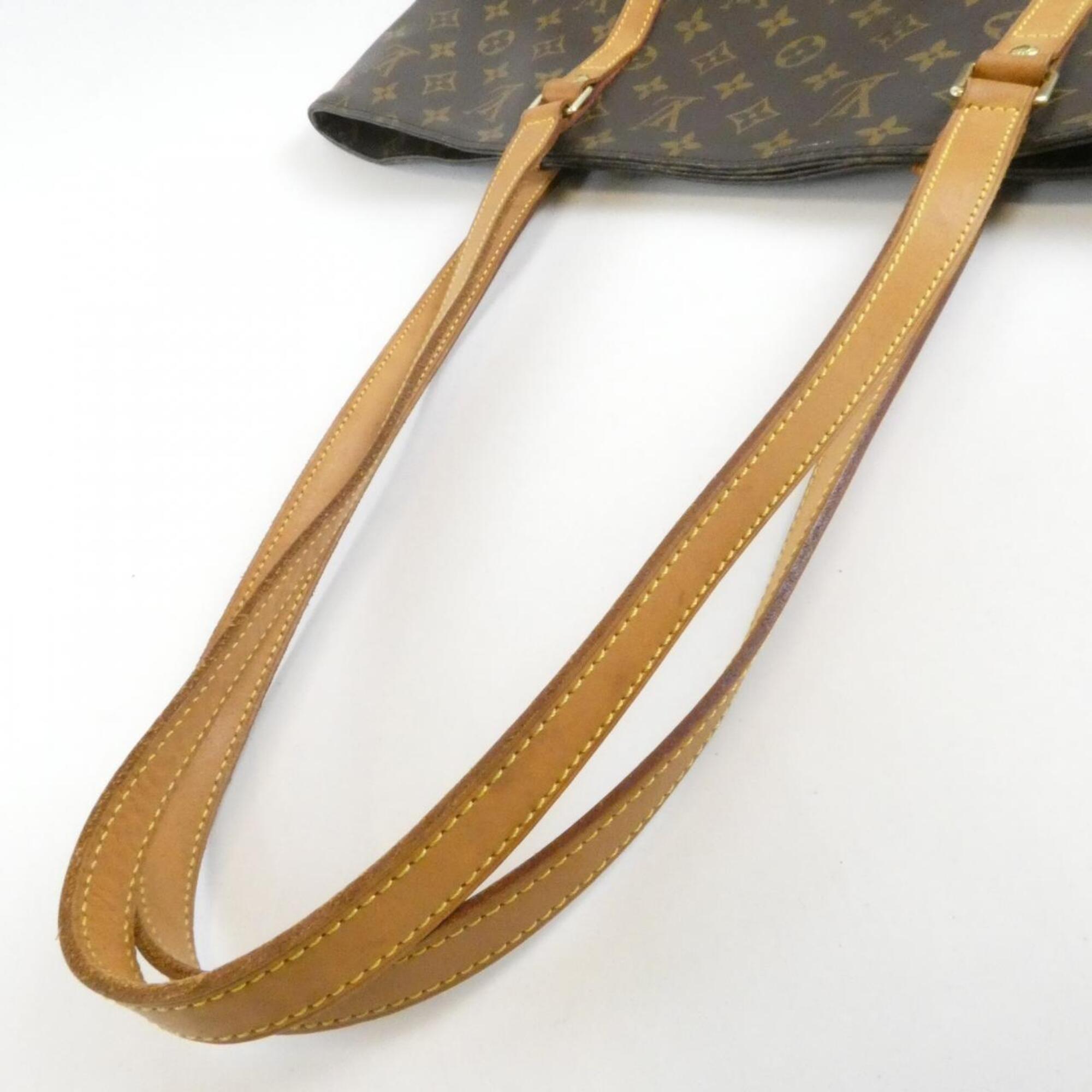 Louis Vuitton Monogram Marron Coated Canvas Handbag (Pre-Owned)