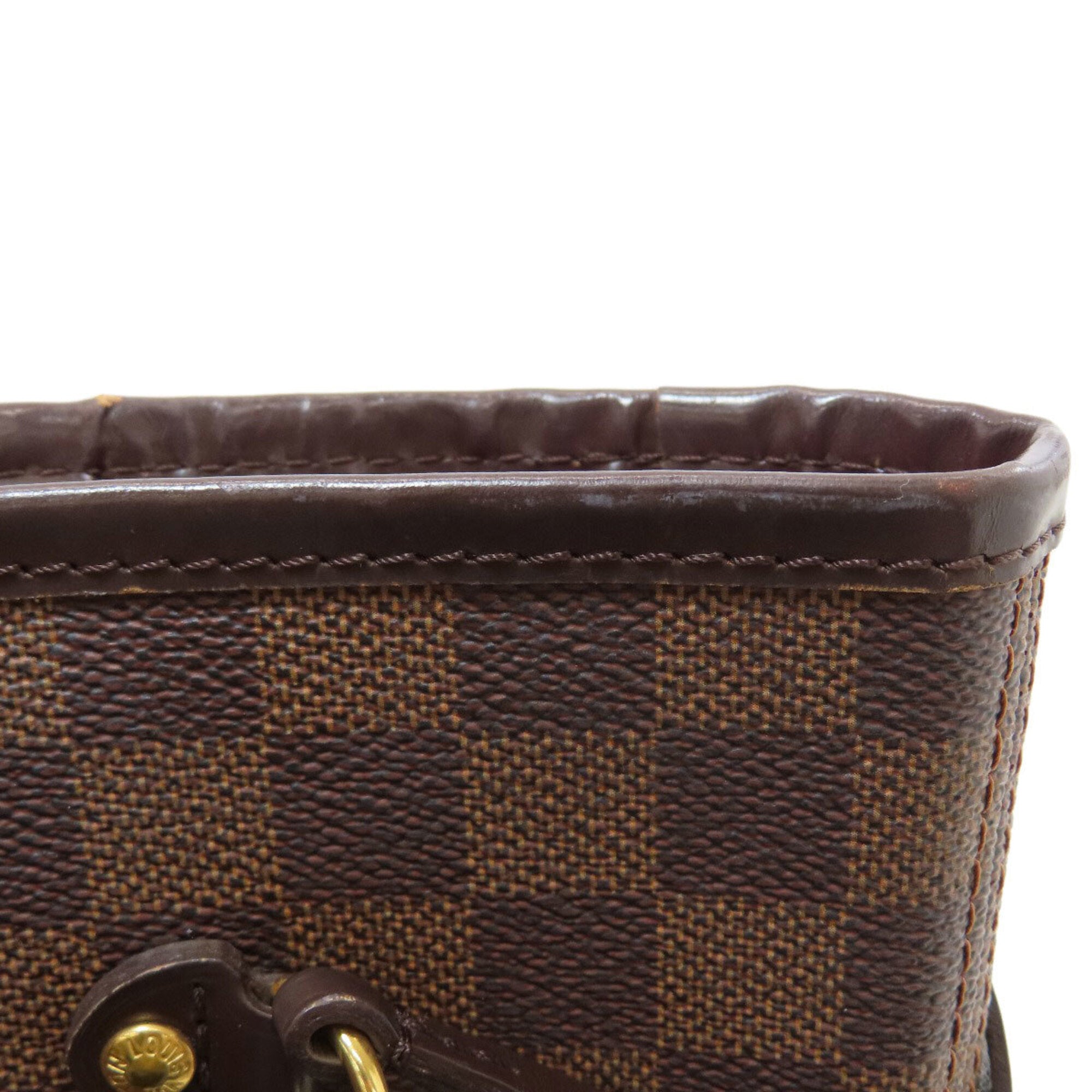 Louis Vuitton Damier Canvas Ebene Damier Canvas Tote Bag (Pre-Owned)