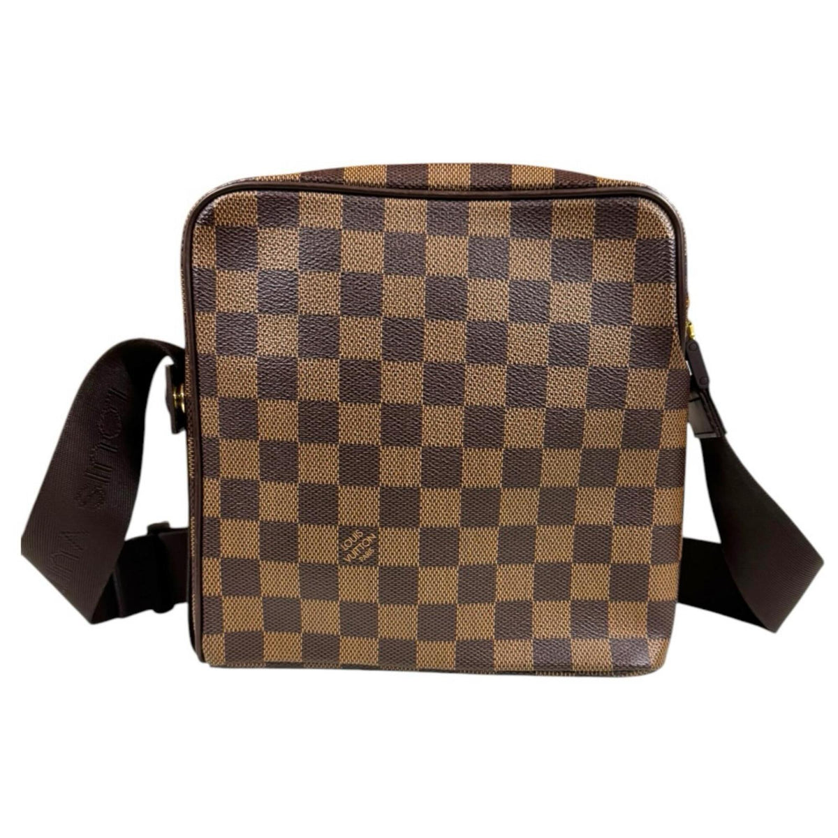 Louis Vuitton Damier Brown Damier Canvas Shoulder Bag (Pre-Owned)