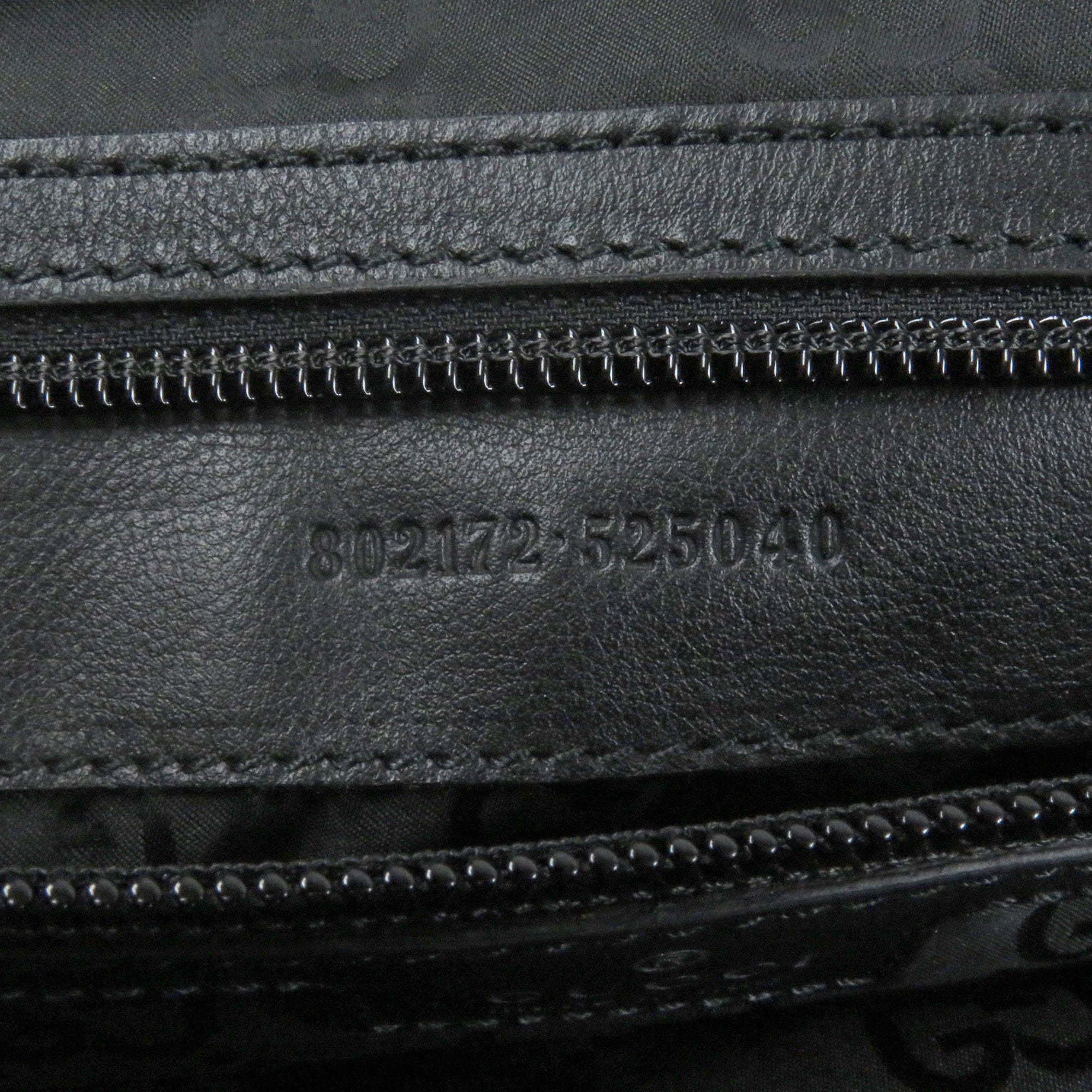 Gucci Sherry Line Black Nylon Tote Bag (Pre-Owned)