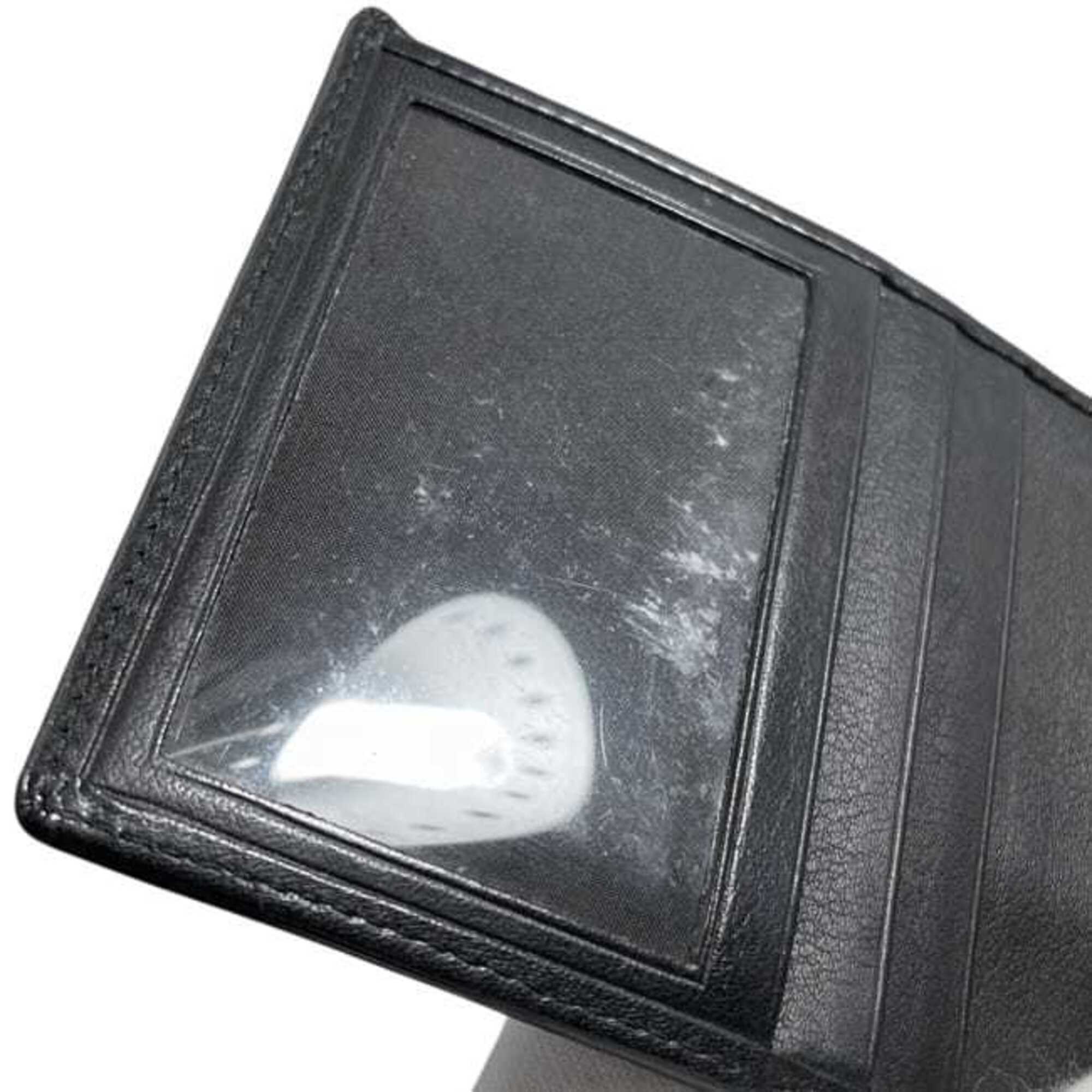 Loewe Black Suede Leather Wallet (Bi-Fold) (Pre-Owned)