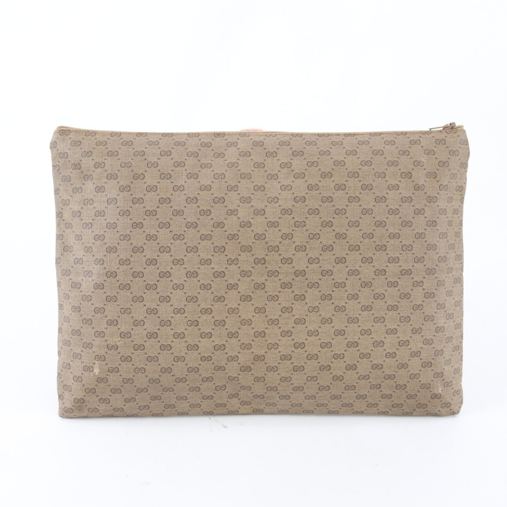 Gucci Brown Clutch Bag Pouch (Pre-Owned)
