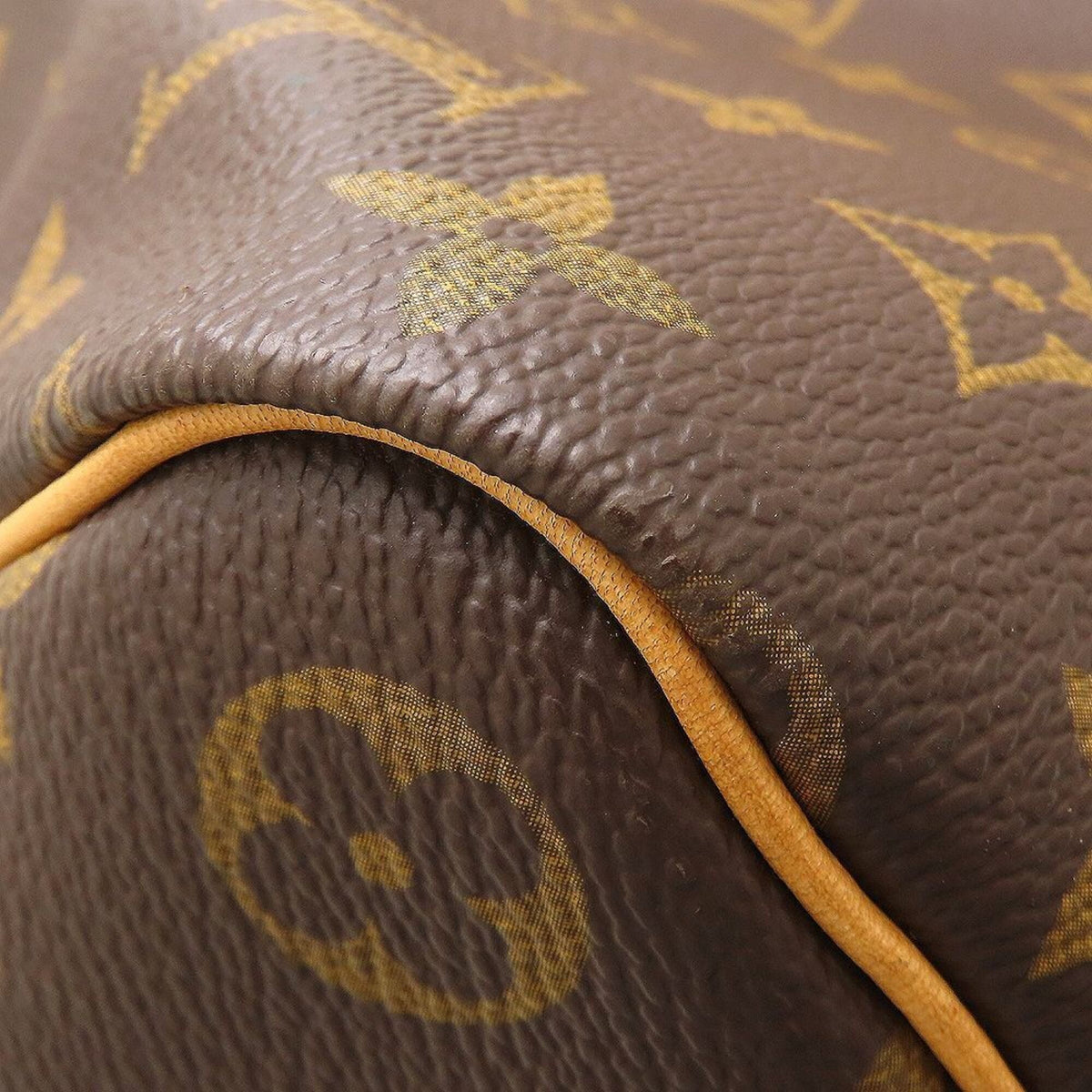 Louis Vuitton Brown Monogram Canvas Boston Bag (Pre-Owned)