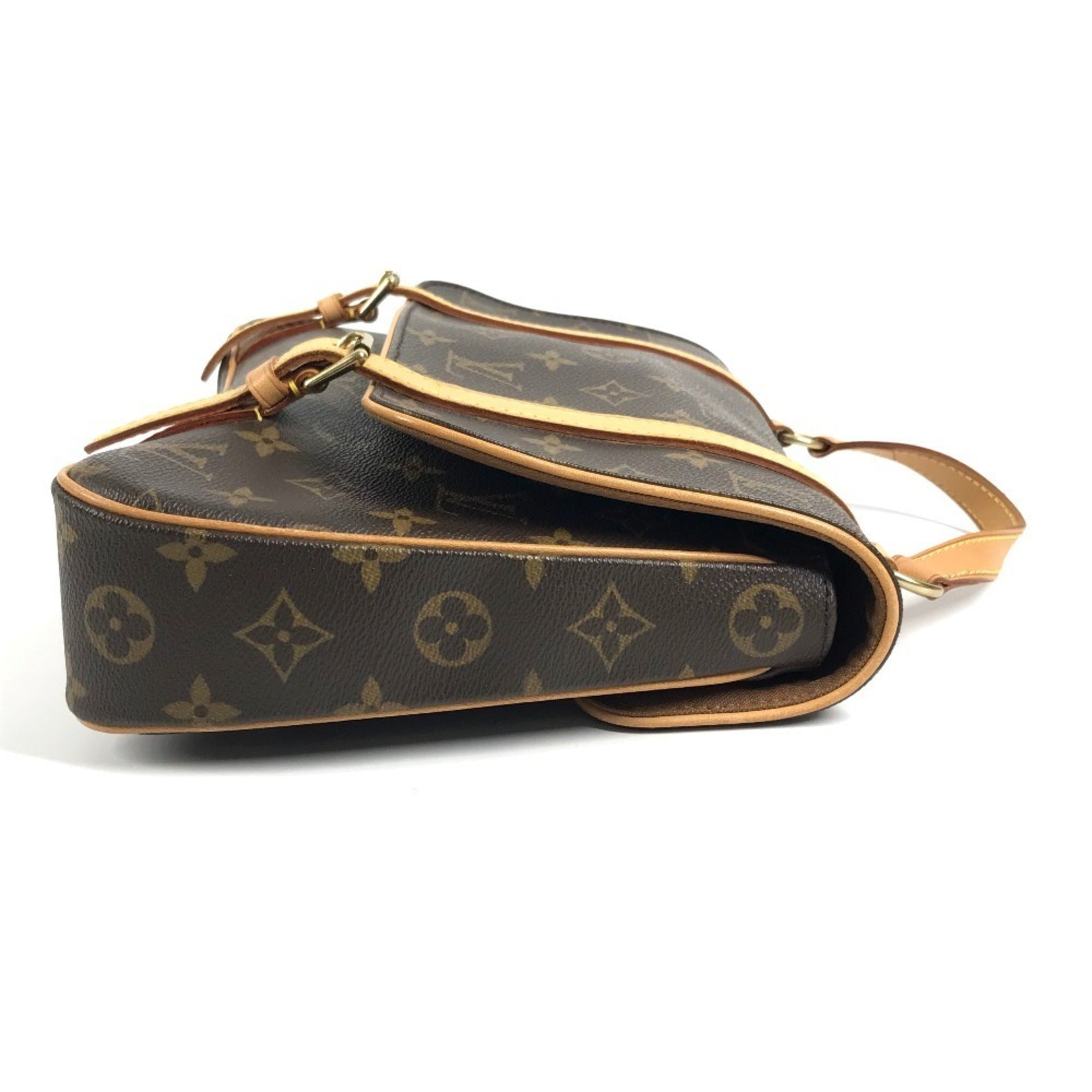 Louis Vuitton Brown Monogram Canvas Handbag (Pre-Owned)