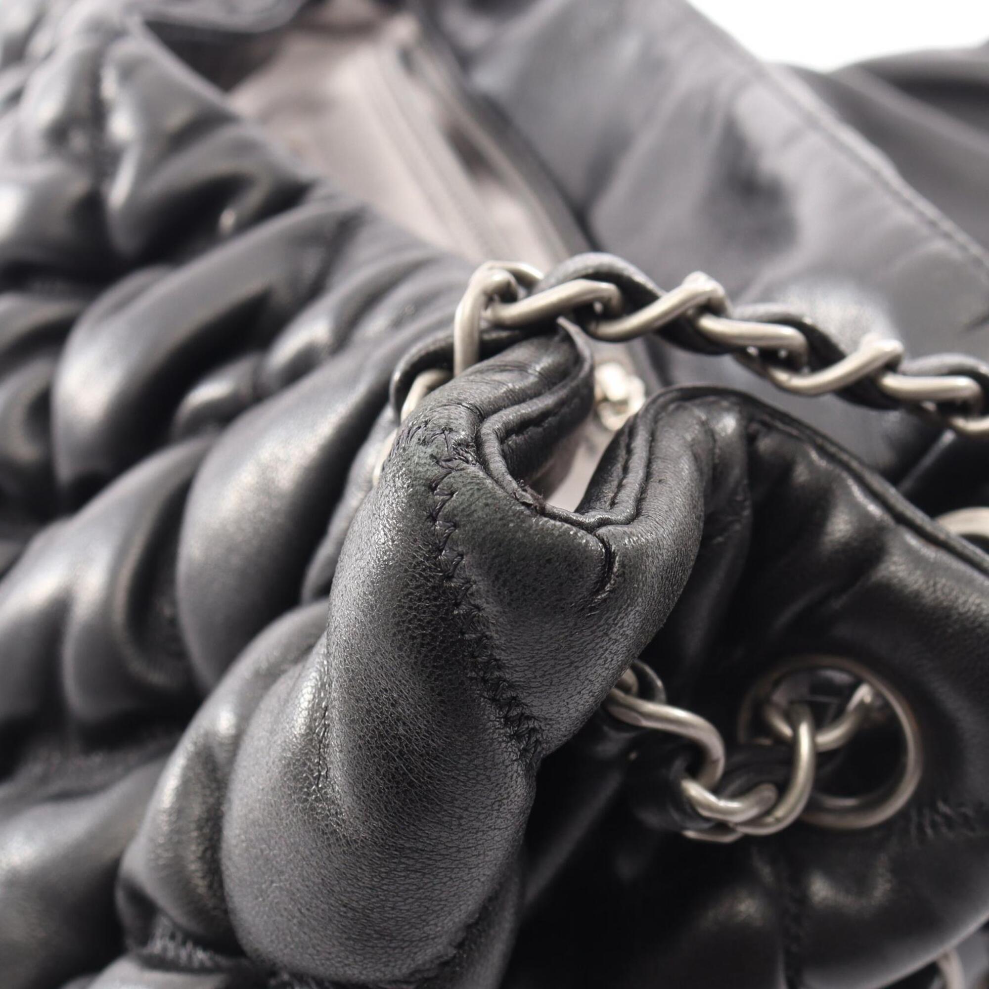 Chanel Black Handbag Shoulder Bag (Pre-Owned)