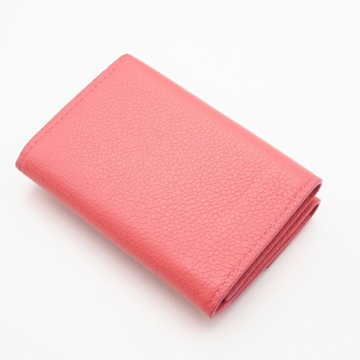 Louis Vuitton Pink Leather Wallet (Tri-Fold) (Pre-Owned)