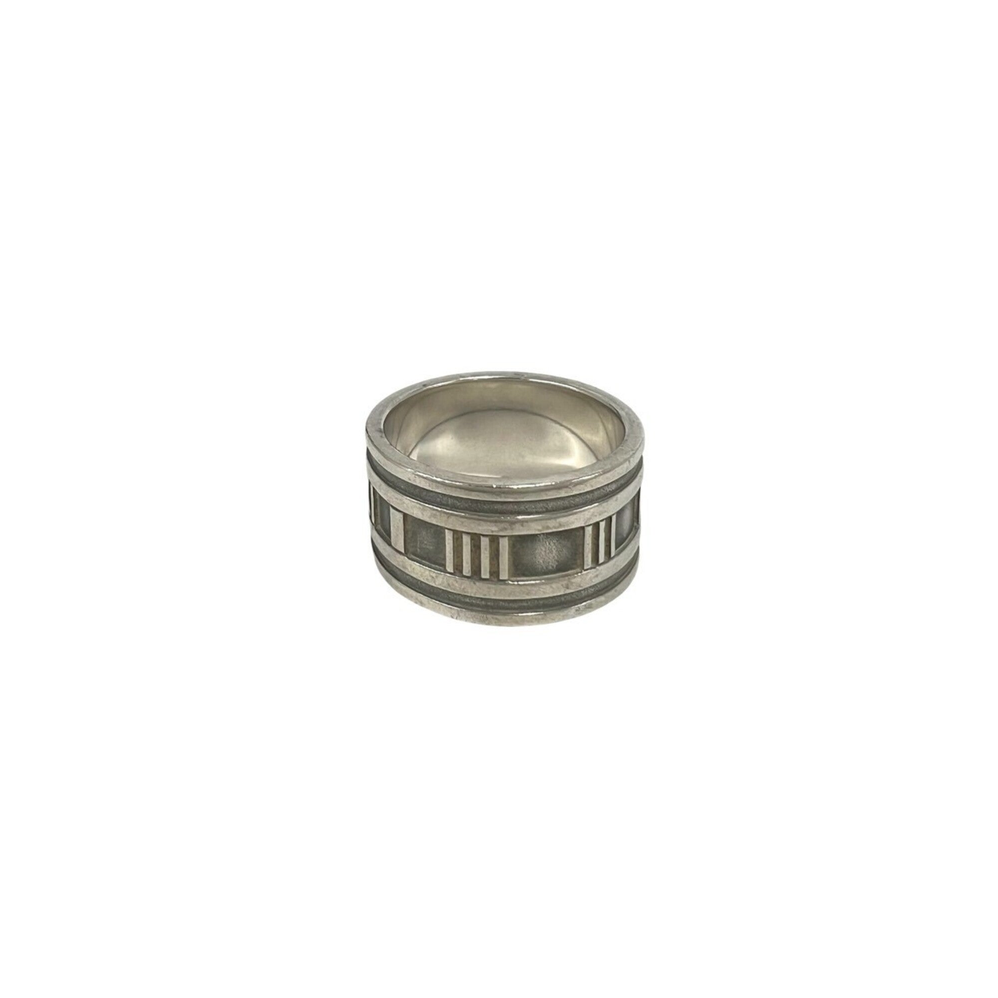 Tiffany Silver Silver 925 Band Ring (Pre-Owned)