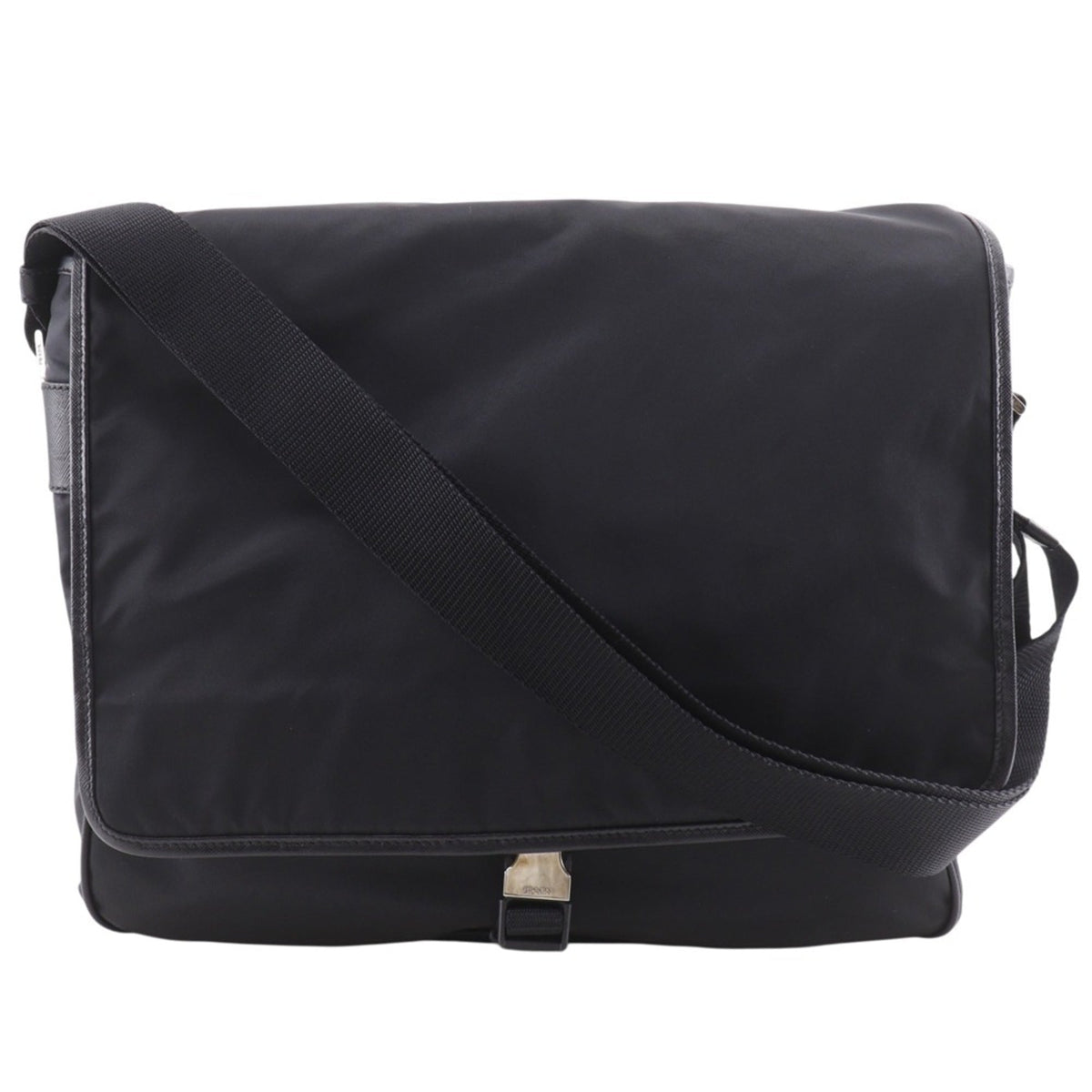 Prada Black Nero Nylon Shoulder Bag (Pre-Owned)