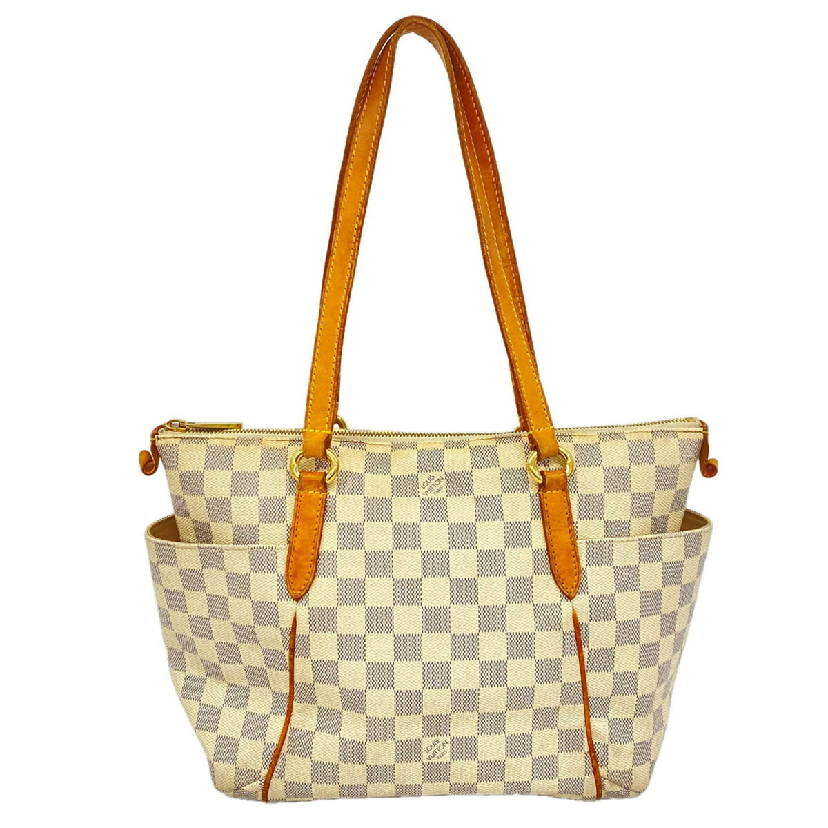 Louis Vuitton White Tote Bag (Pre-Owned)