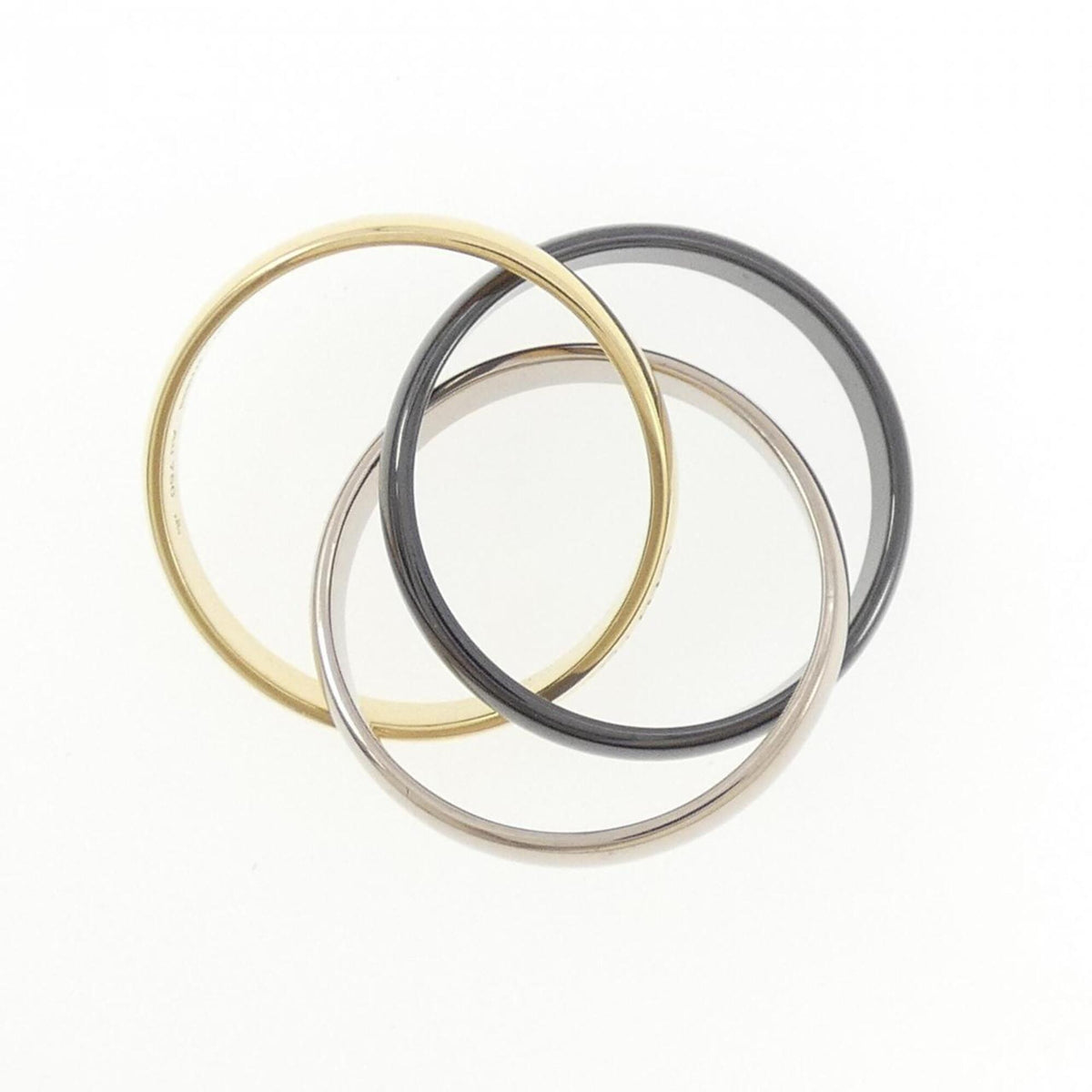 Cartier White Gold (18K) Ceramic Band Ring (Pre-Owned)