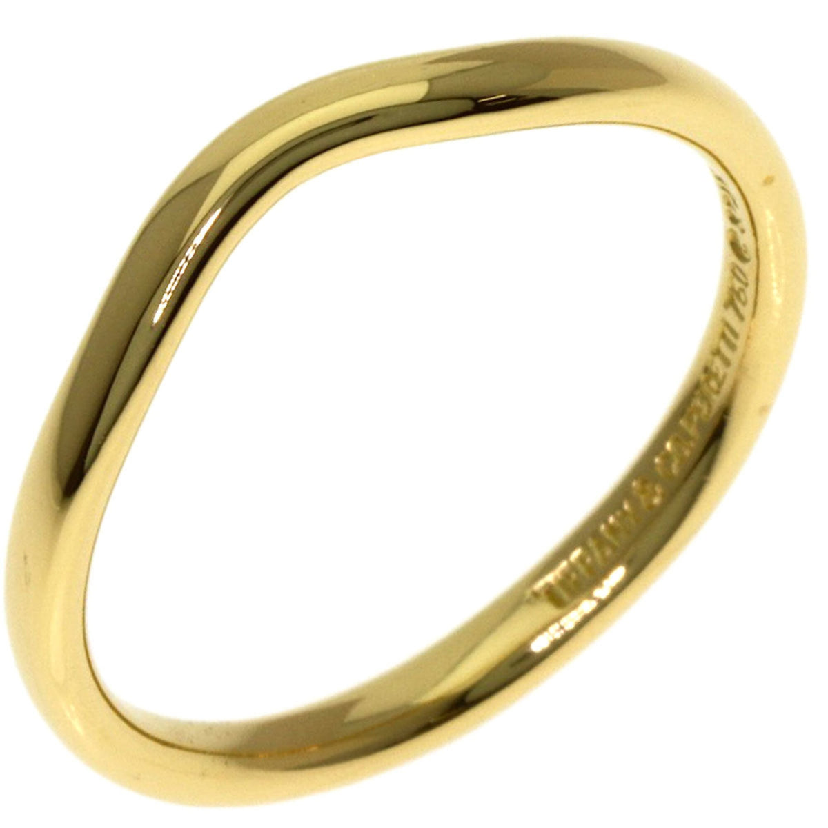 Tiffany Yellow Gold (18K) Band Ring (Pre-Owned)