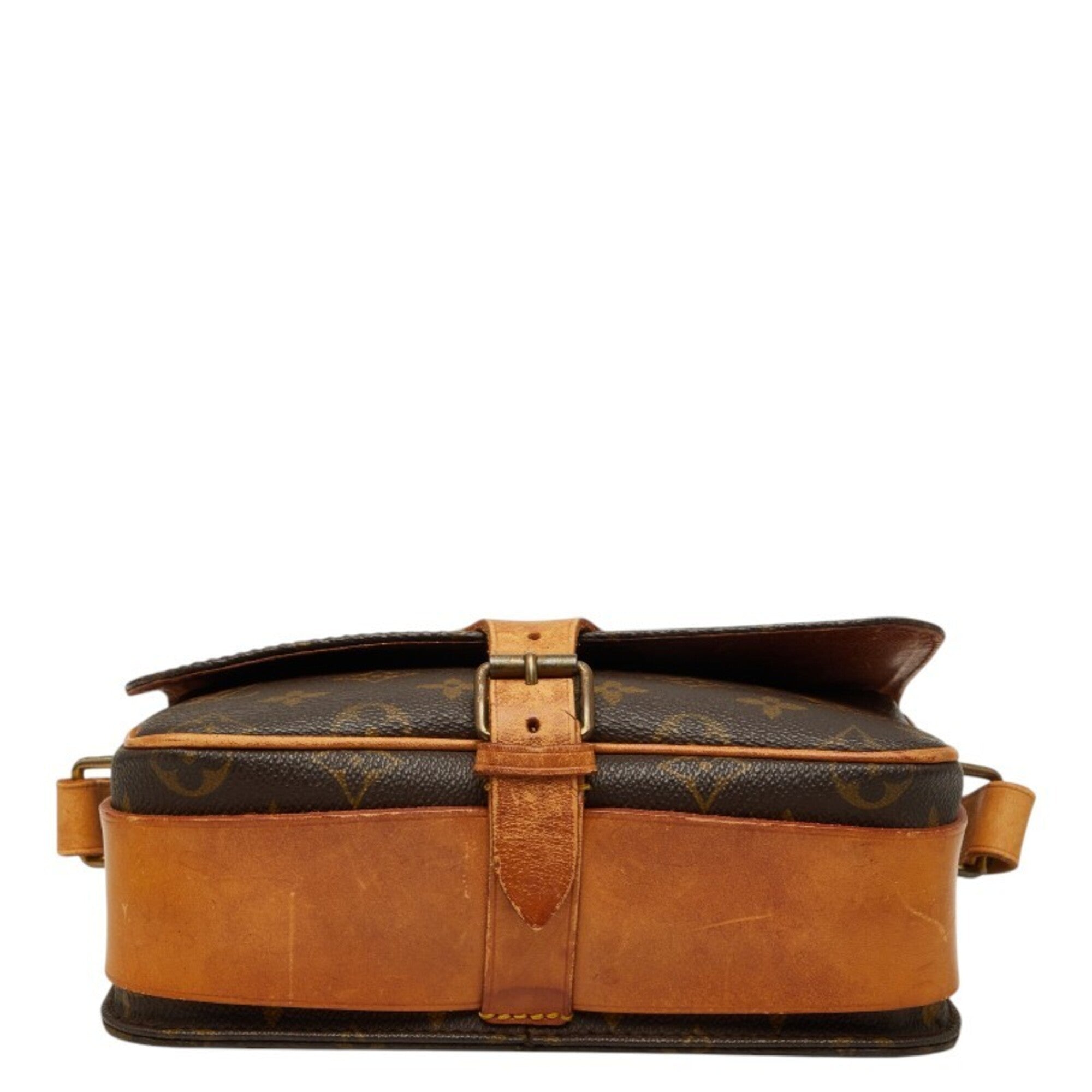 Louis Vuitton Monogram Brown Pvc Leather Shoulder Bag (Pre-Owned)