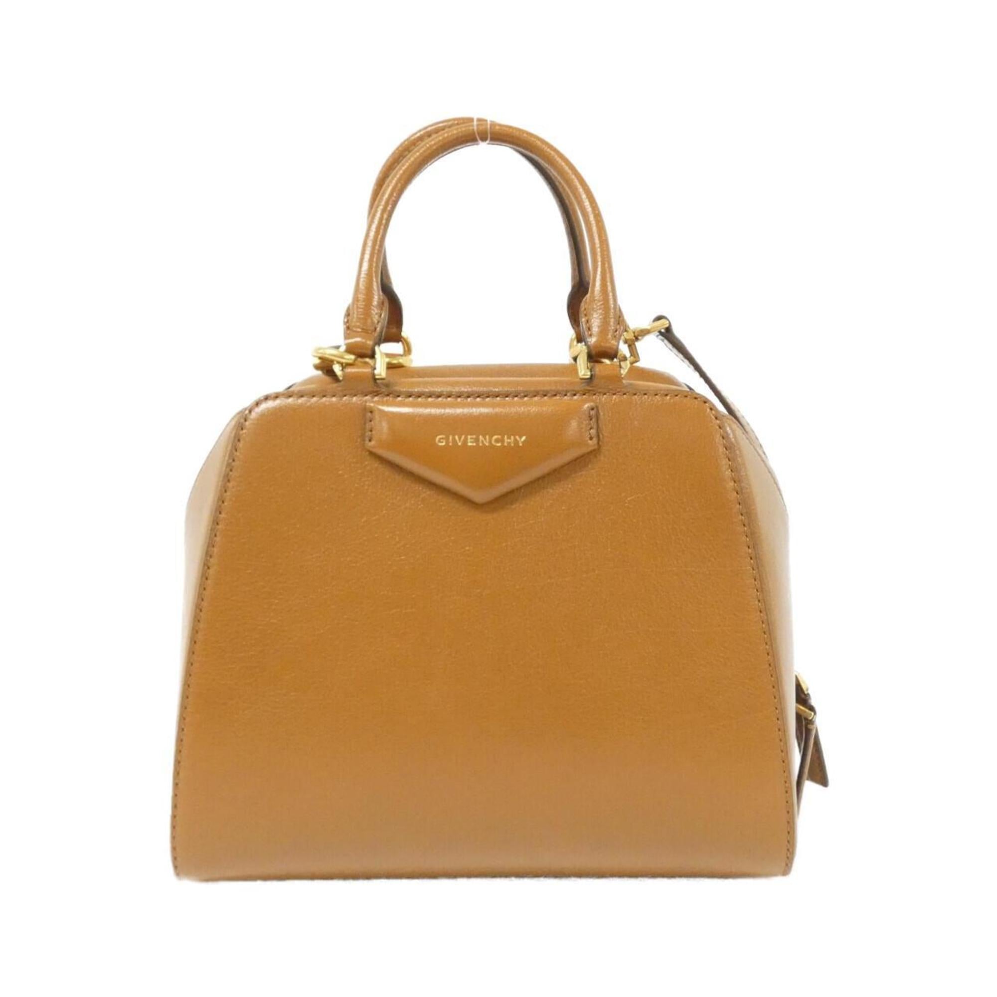 Givenchy Gold Leather Handbag (Pre-Owned)