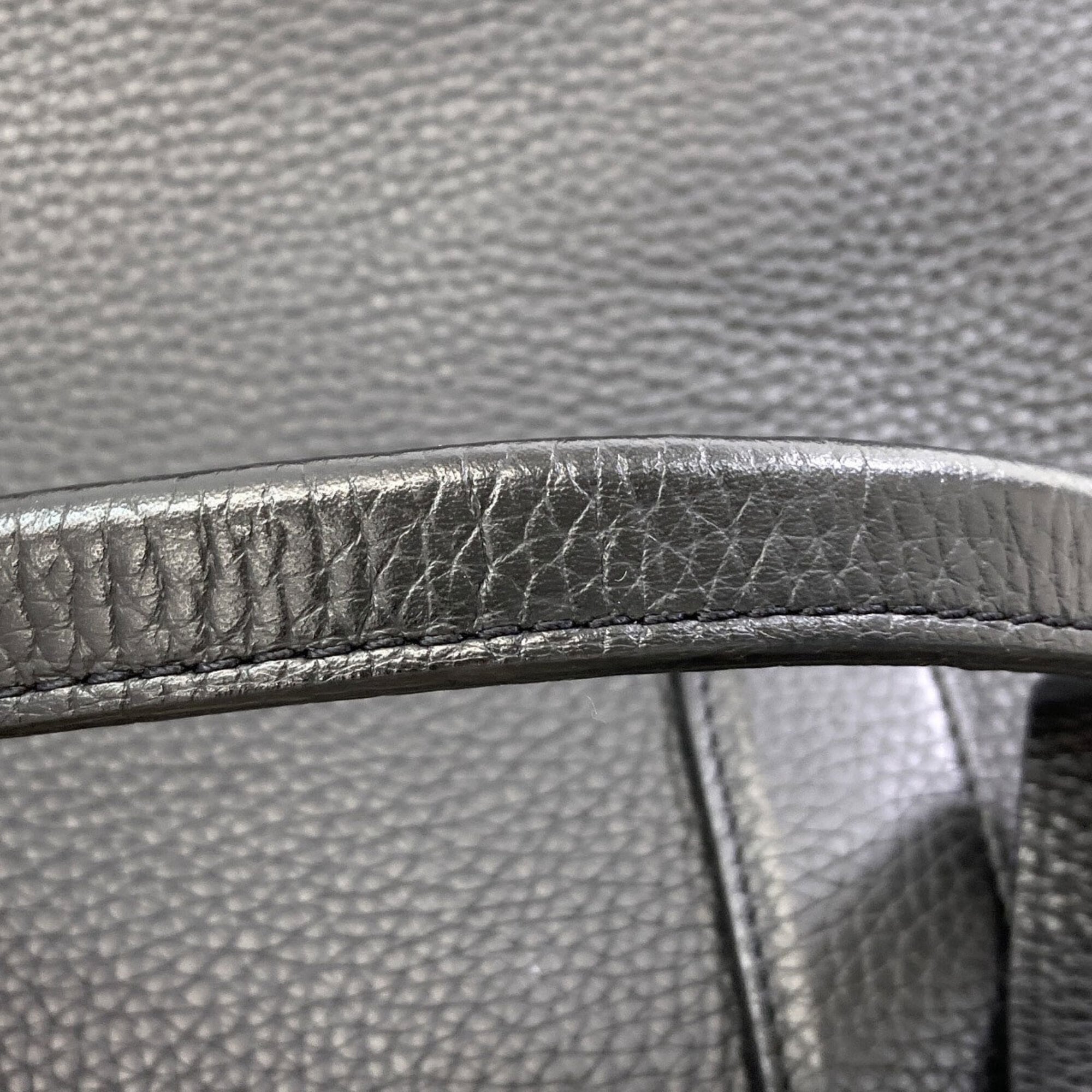 Louis Vuitton Taurillon Black Leather Tote Bag (Pre-Owned)