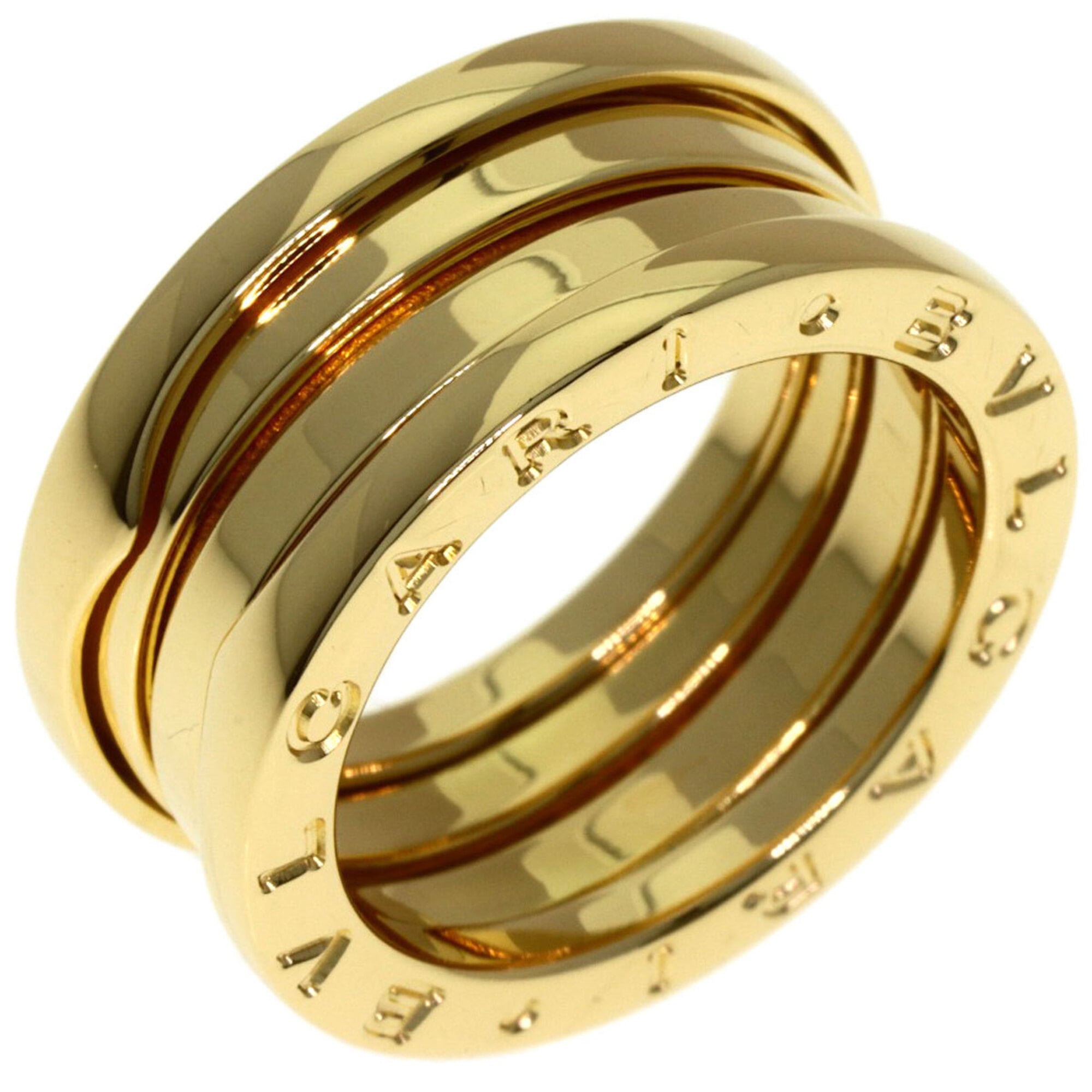 Bvlgari Yellow Gold Yellow Gold (18K) Band Ring (Pre-Owned)
