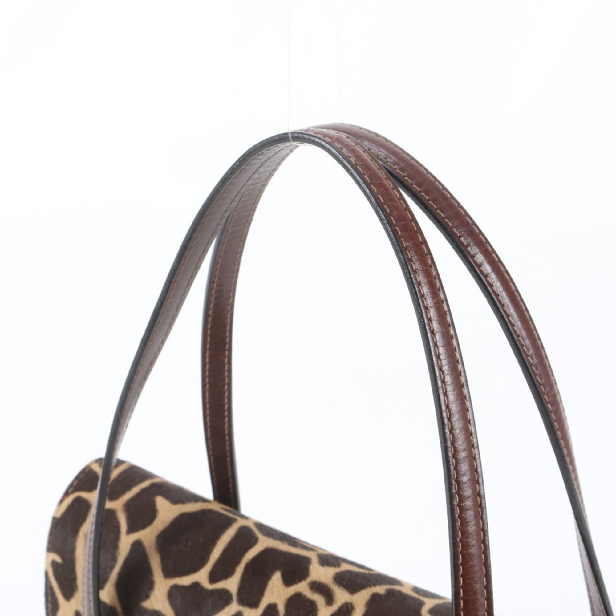 Fendi Brown Leather Handbag (Pre-Owned)