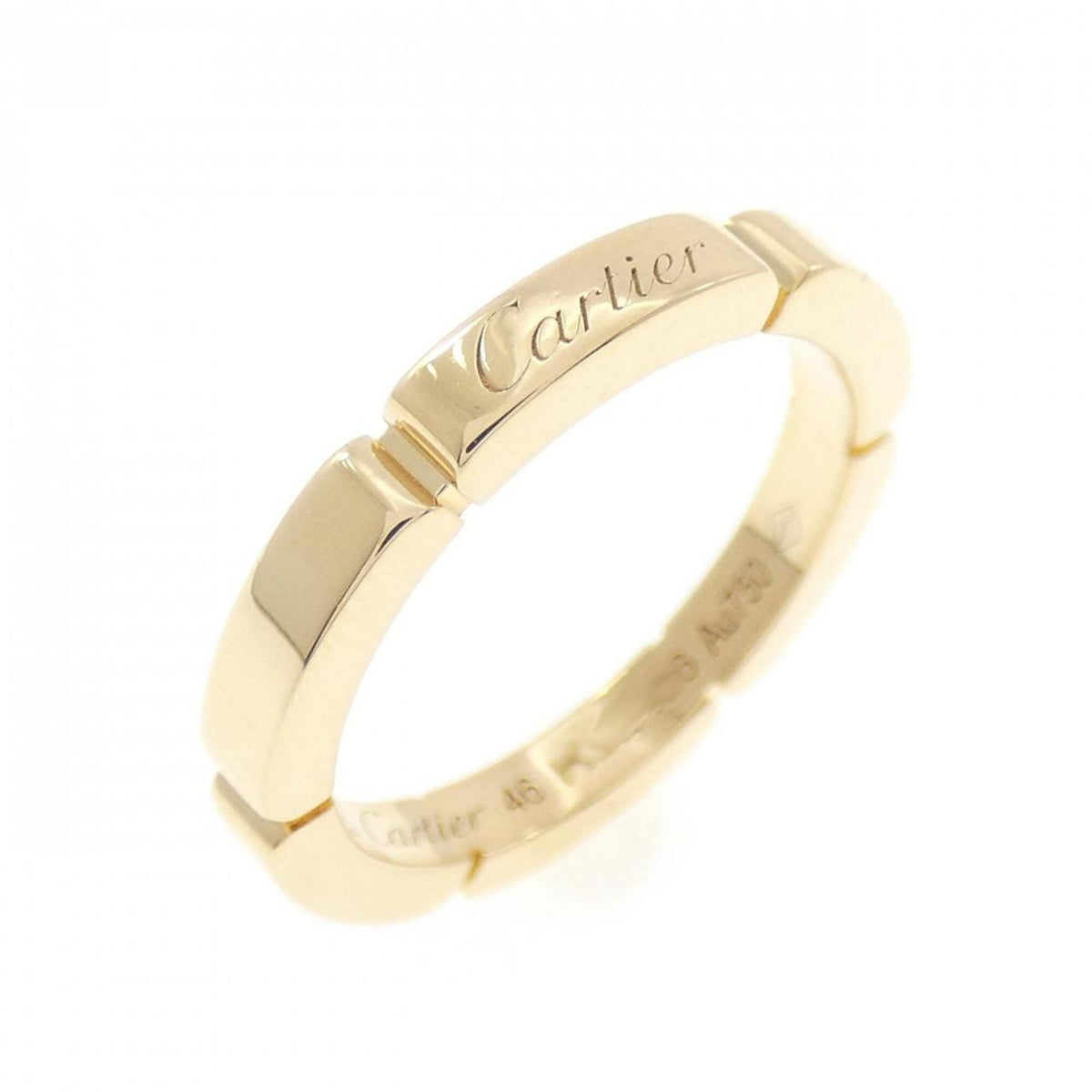 Cartier Gold Yellow Gold (18K) Band Ring (Pre-Owned)