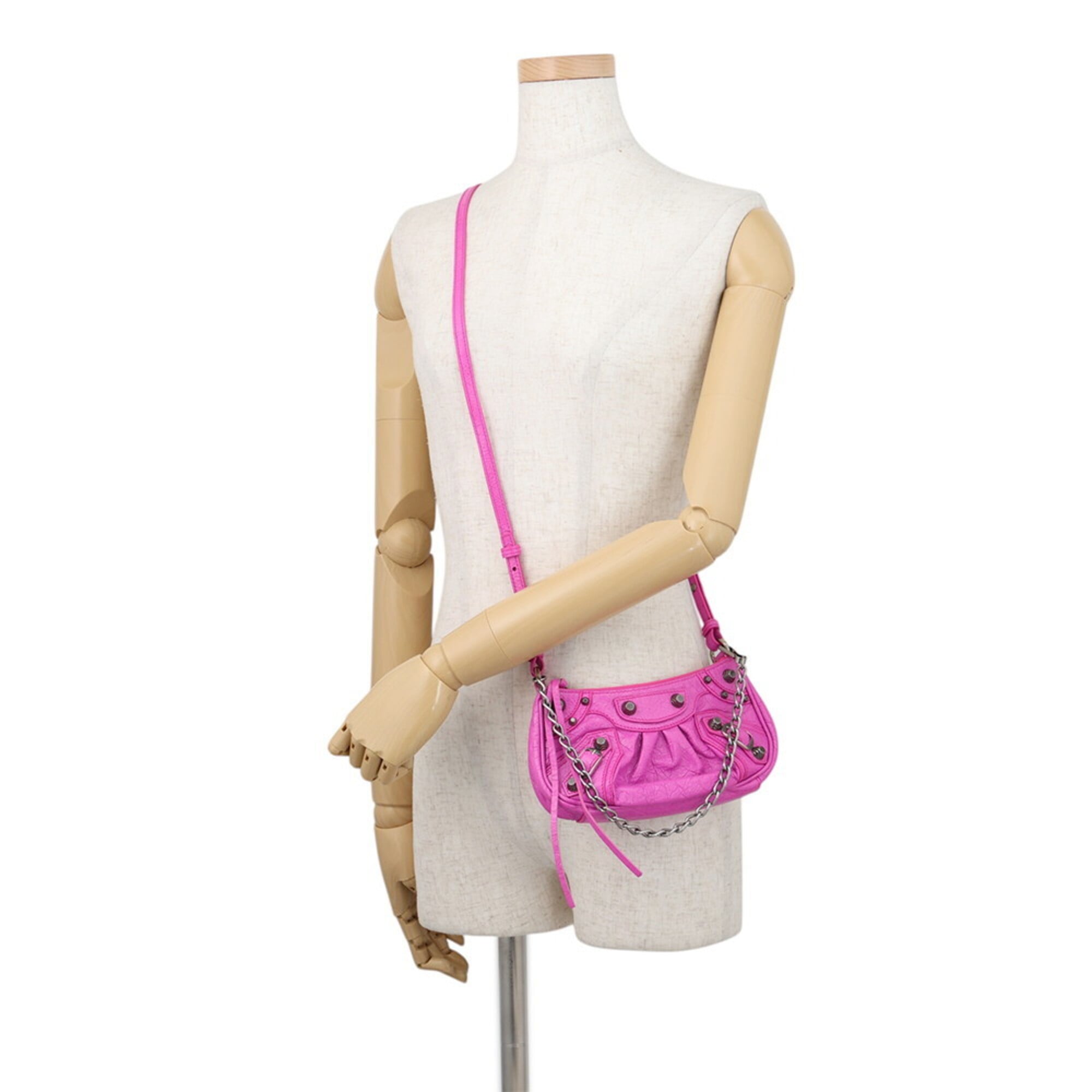 Balenciaga Pink Handbag Shoulder Bag (Pre-Owned)