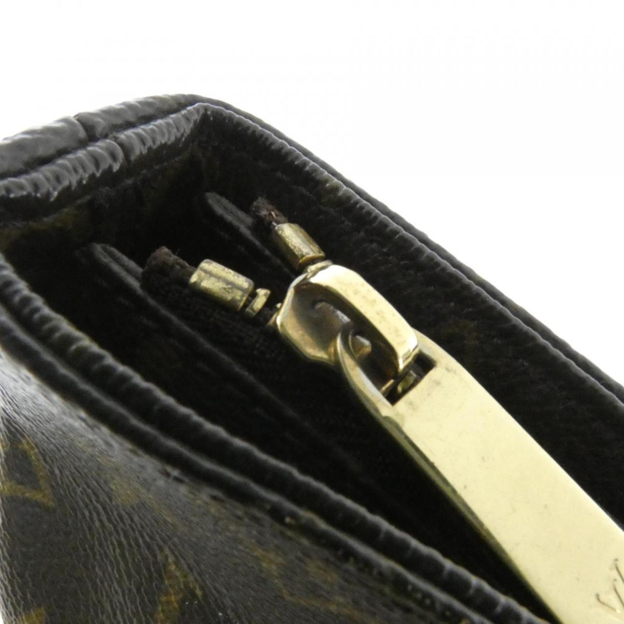 Louis Vuitton Monogram Marron Coated Canvas Handbag (Pre-Owned)