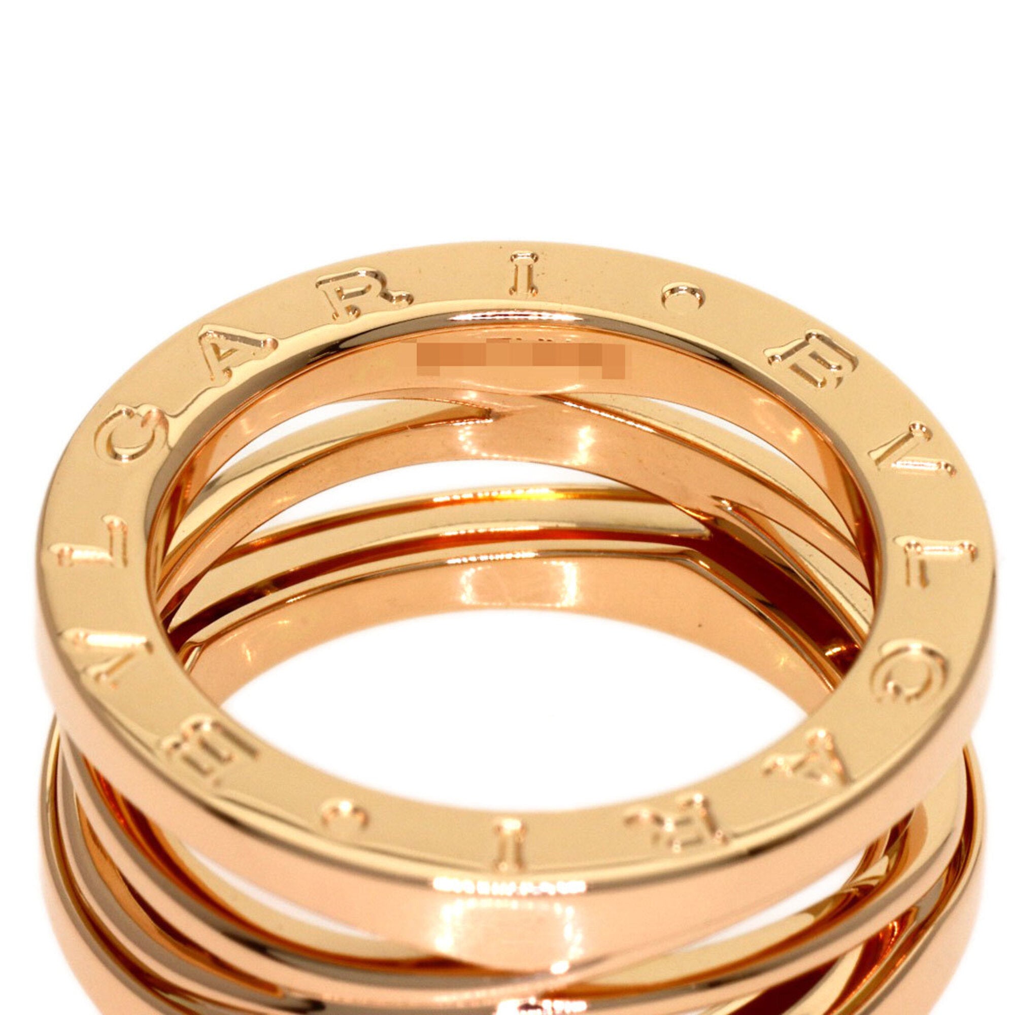 Bvlgari Pink Gold (18K) Band Ring (Pre-Owned)