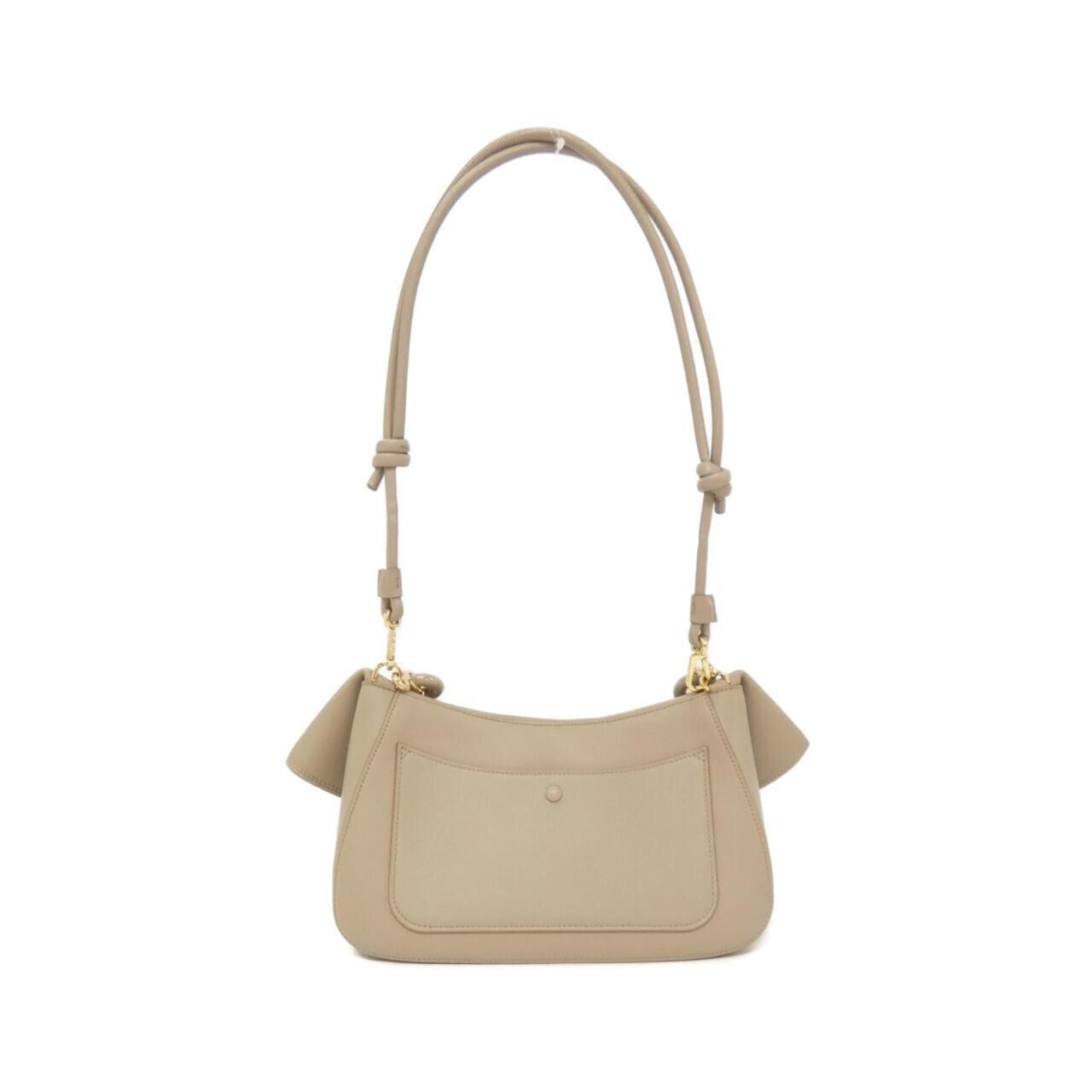 Loewe Beige Sand Leather Shoulder Bag (Pre-Owned)