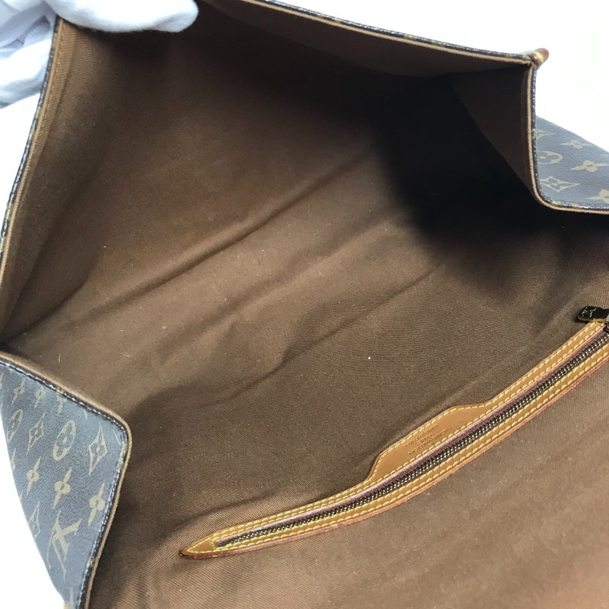Louis Vuitton Brown Monogram Handbag Shoulder Bag (Pre-Owned)