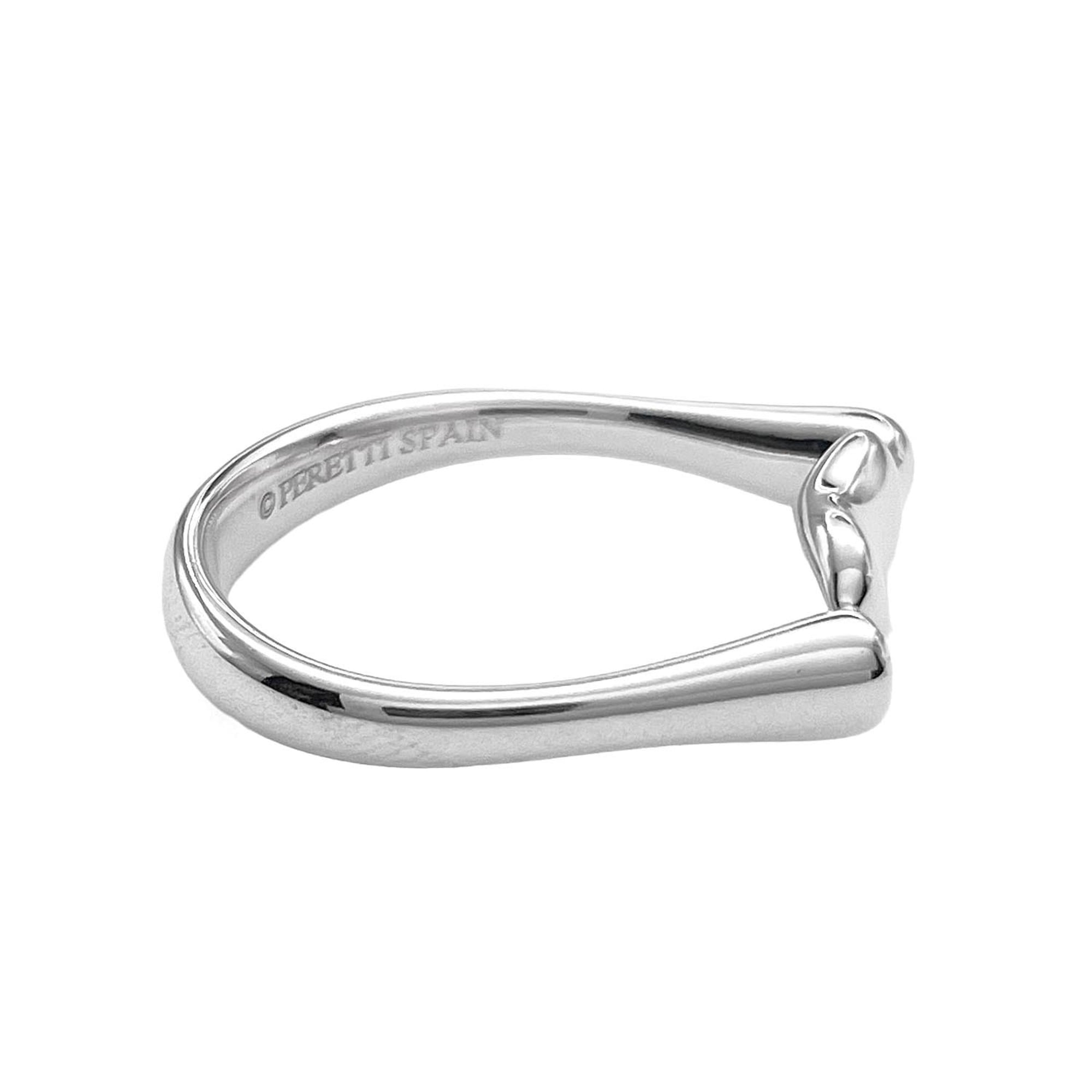 Tiffany Silver Silver 925 Band Ring (Pre-Owned)