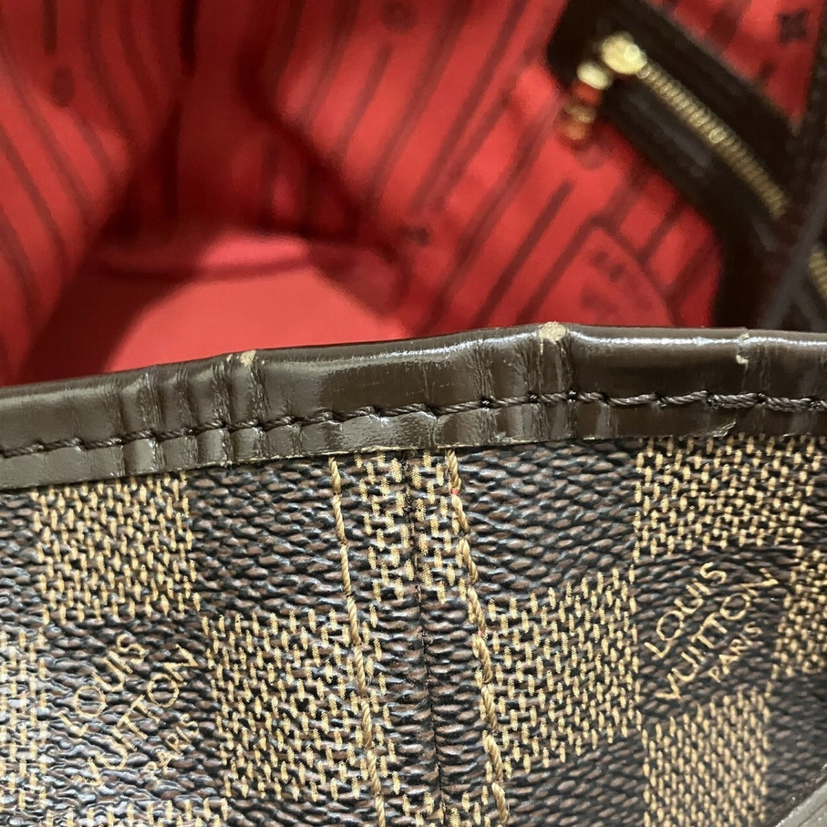 Louis Vuitton Damier Brown Tote Bag (Pre-Owned)