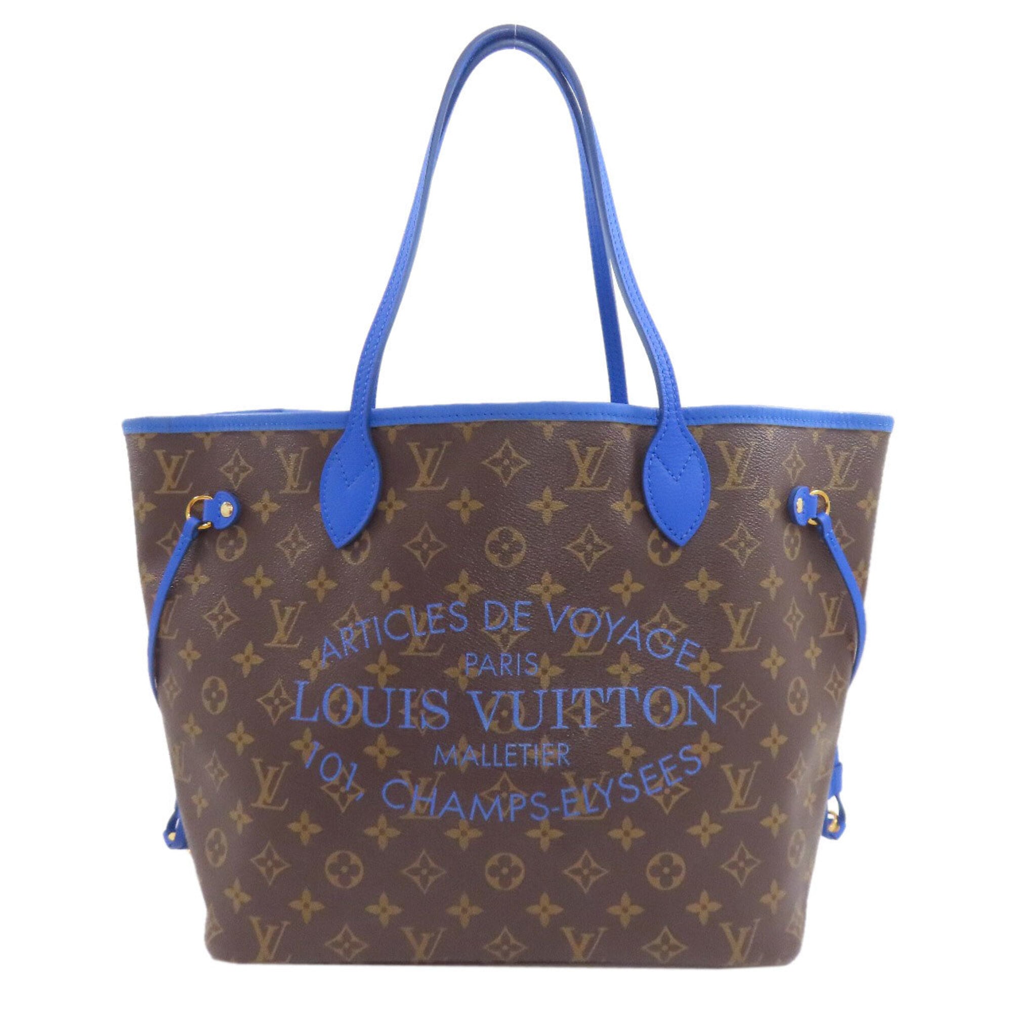Louis Vuitton Monogram Blue Monogram Monogram Tote Bag (Pre-Owned)