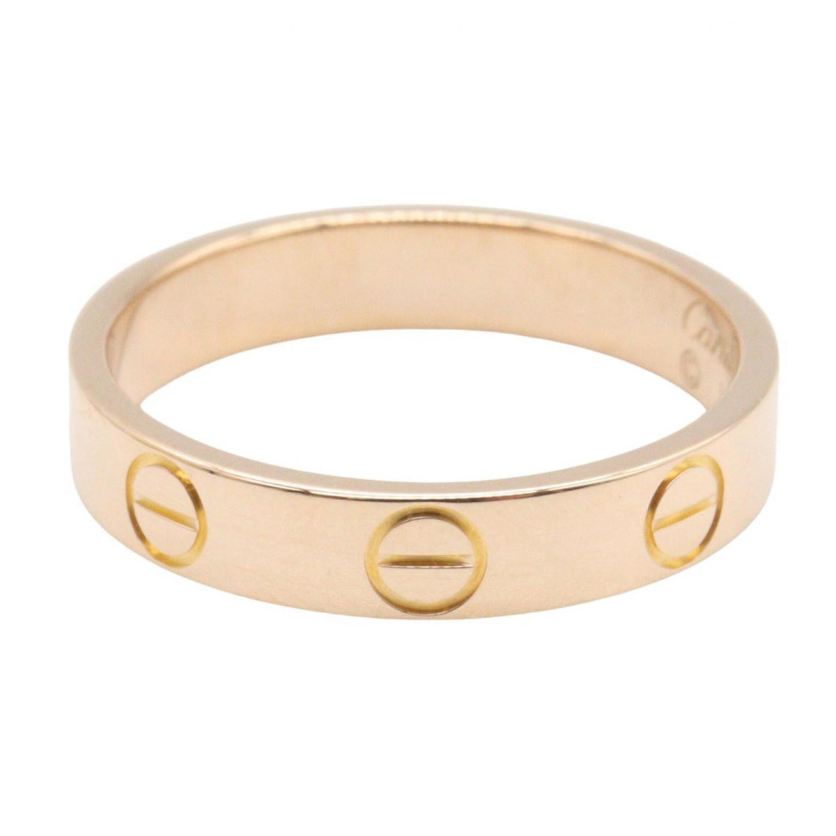 Cartier Gold Pink Gold (18K) Band Ring (Pre-Owned)