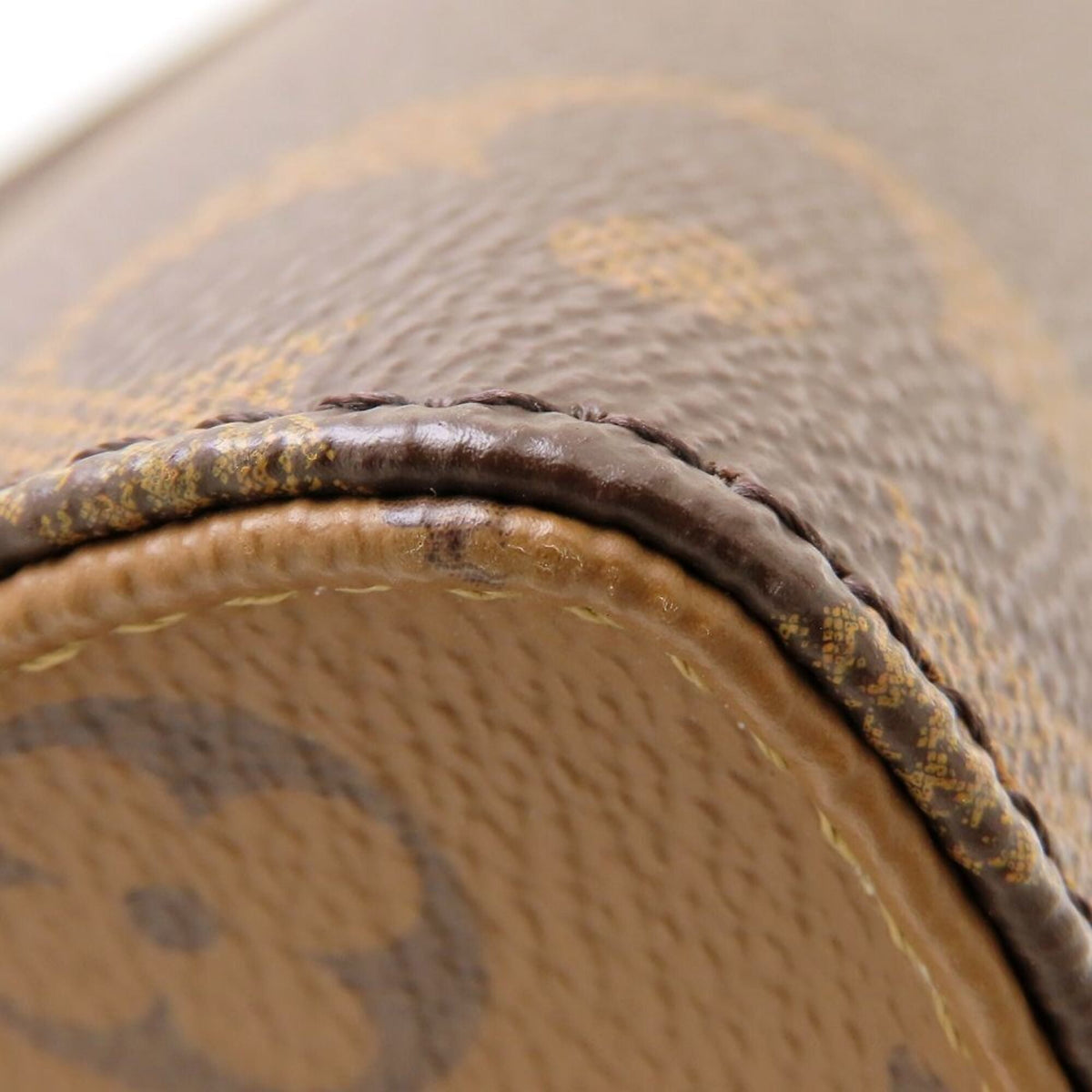 Louis Vuitton Brown Monogram Monogram Reverse Handbag (Pre-Owned)