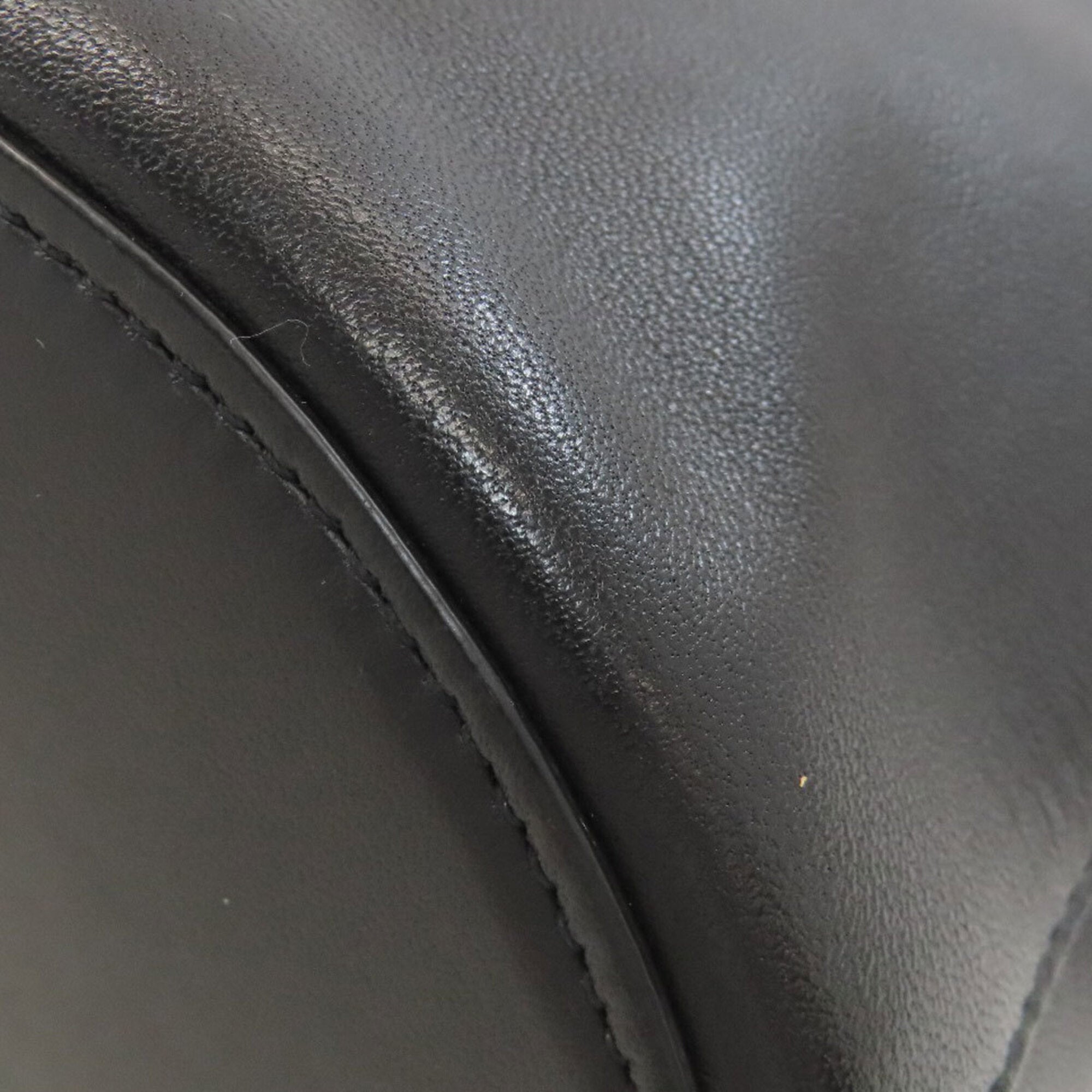 Bottega Veneta Black Leather Handbag (Pre-Owned)