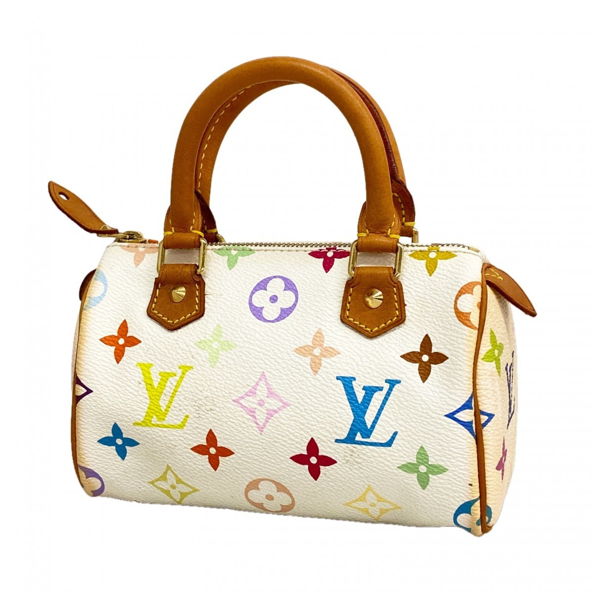Louis Vuitton Blanc Handbag (Pre-Owned)