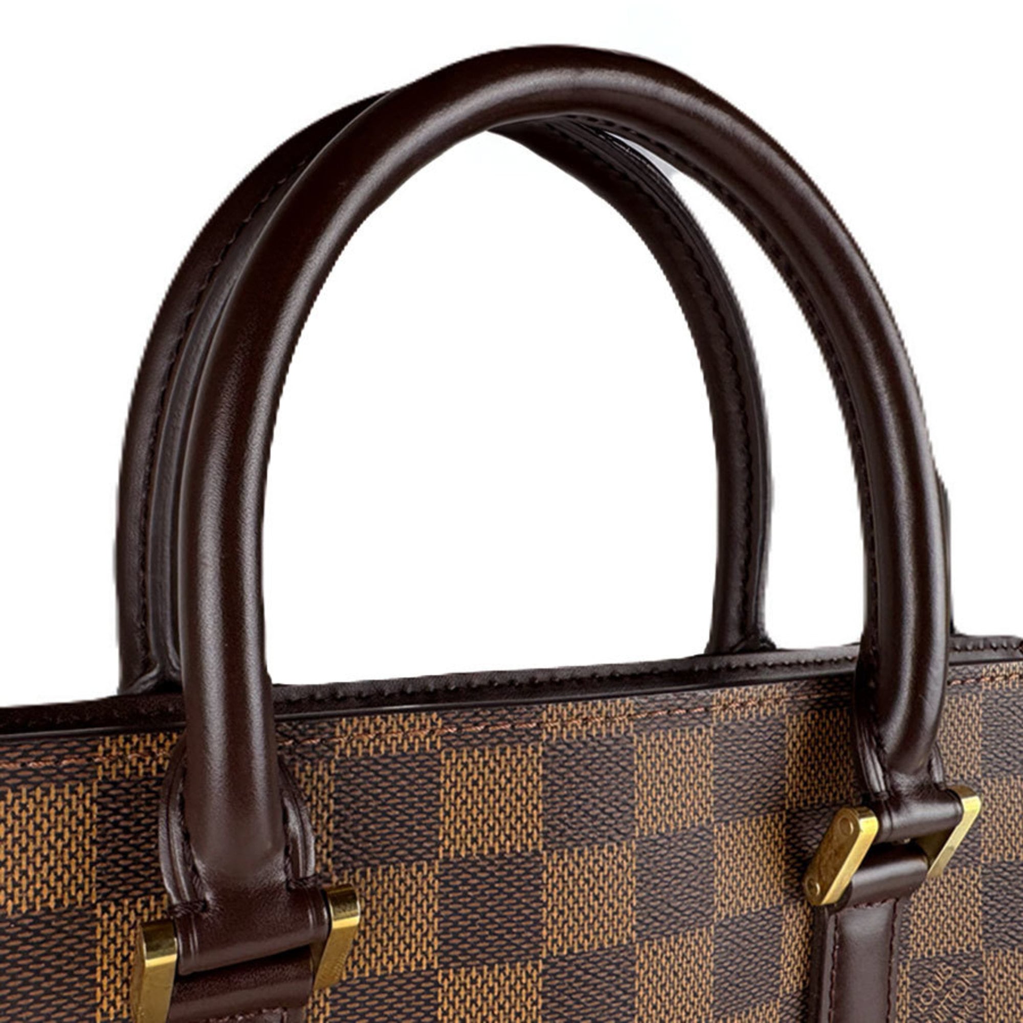Louis Vuitton Damier Canvas Ebene Damier Canvas Handbag (Pre-Owned)