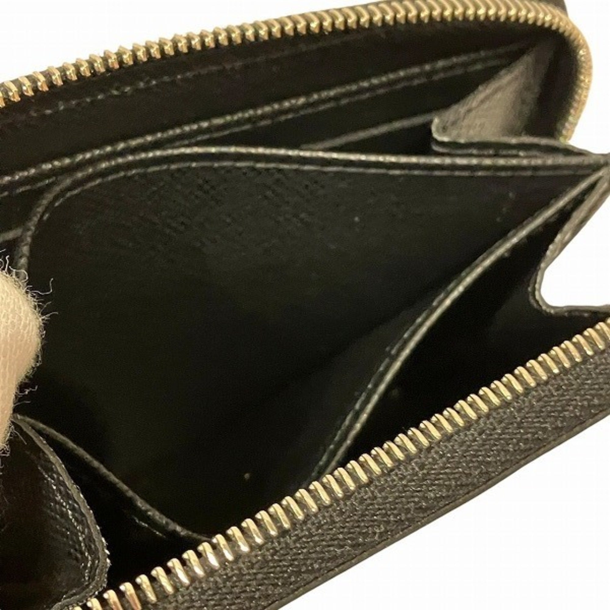 Louis Vuitton Epi Black Epi Leather Coin Purse/Coin Case (Pre-Owned)