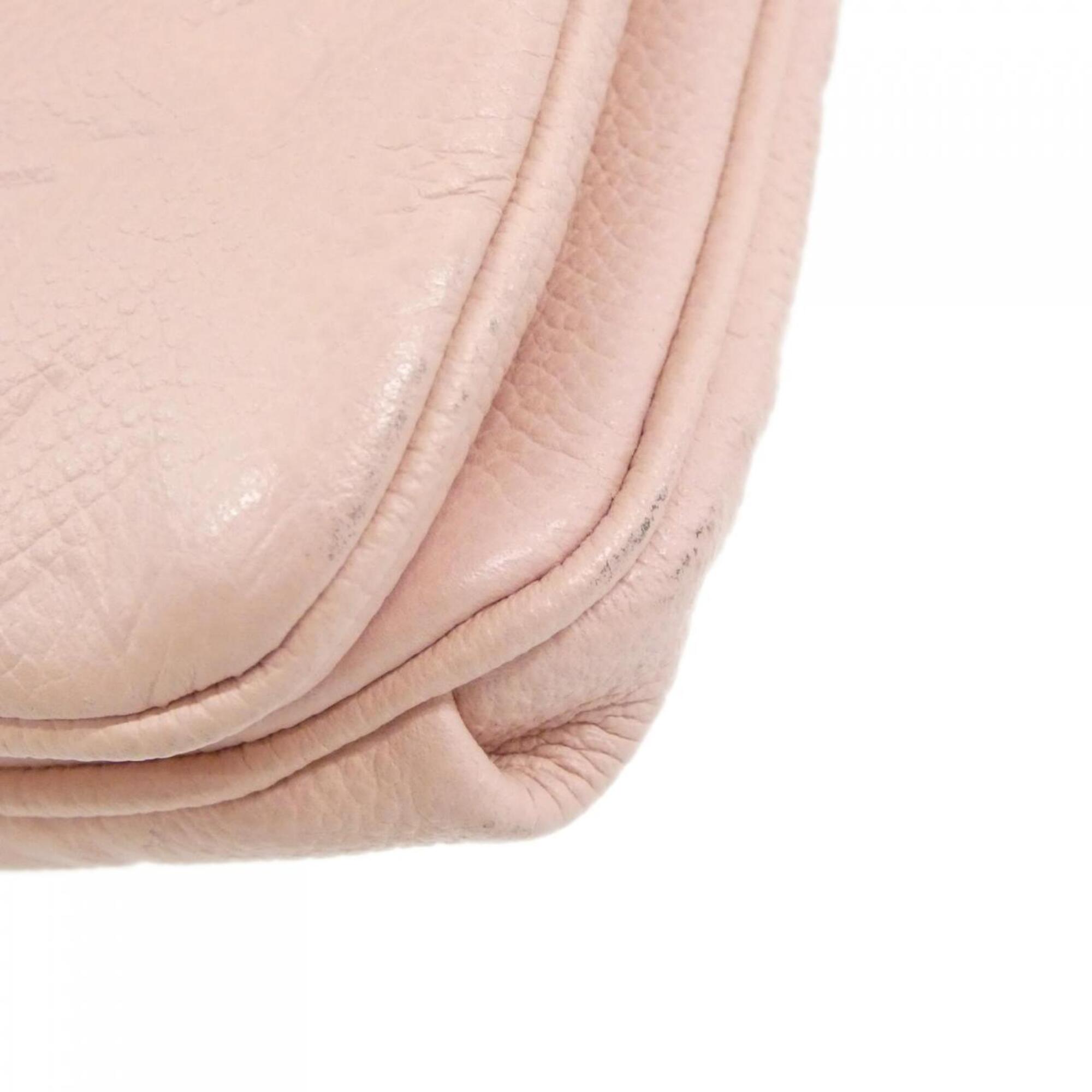 Louis Vuitton Rose Ballerine Leather Shoulder Bag (Pre-Owned)