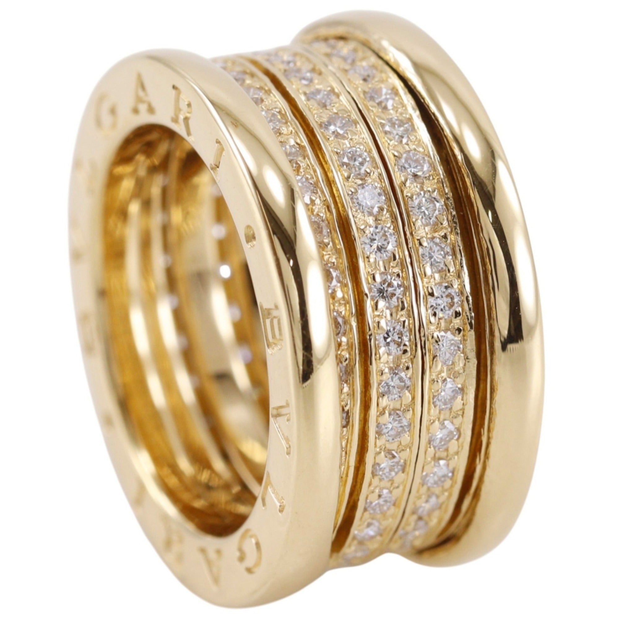 Bvlgari B.Zero1 Yellow Gold (18K) Band Ring (Pre-Owned)