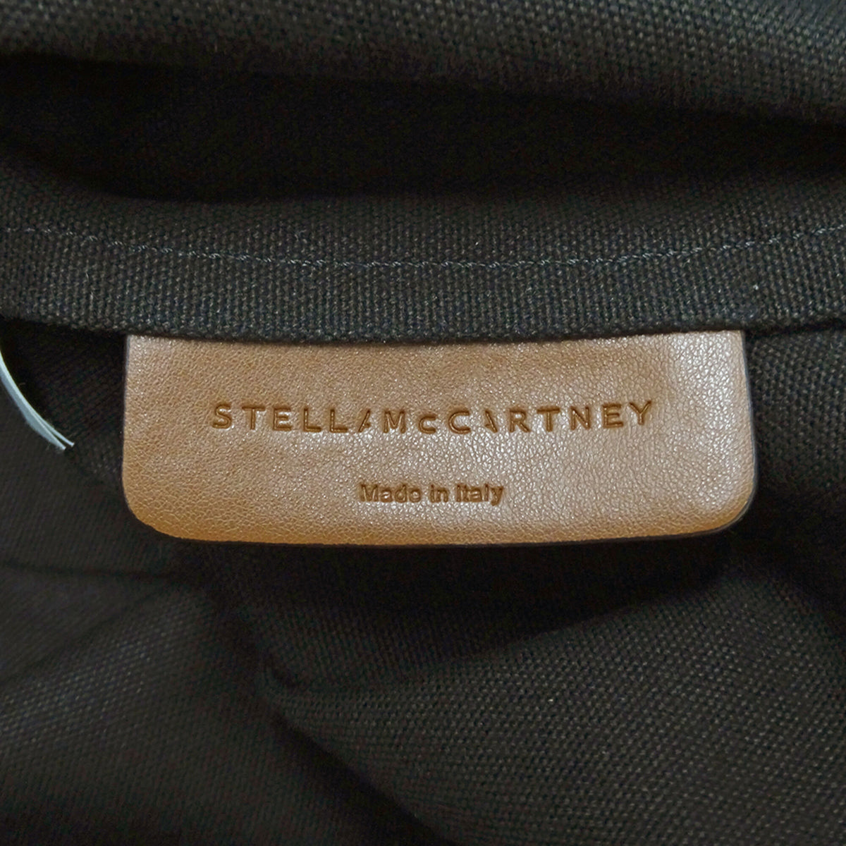 Stella Mccartney Black Canvas Handbag Tote Bag (Pre-Owned)