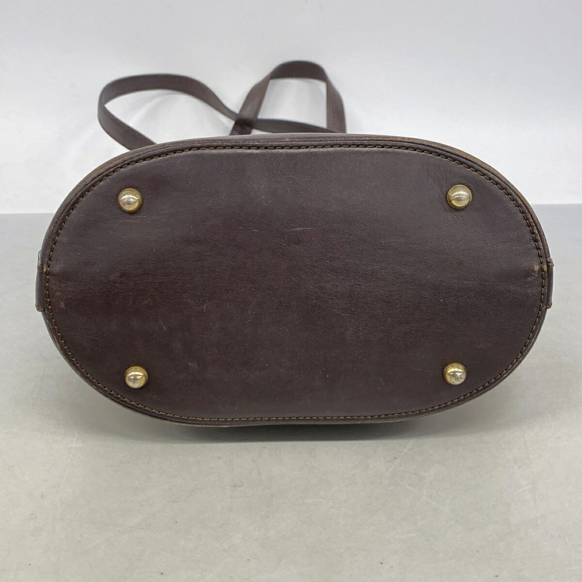 Celine Brown Canvas Tote Bag (Pre-Owned)