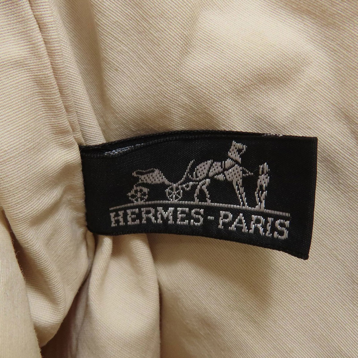 Hermes Beige Yellow Toile H Briefcase (Pre-Owned)