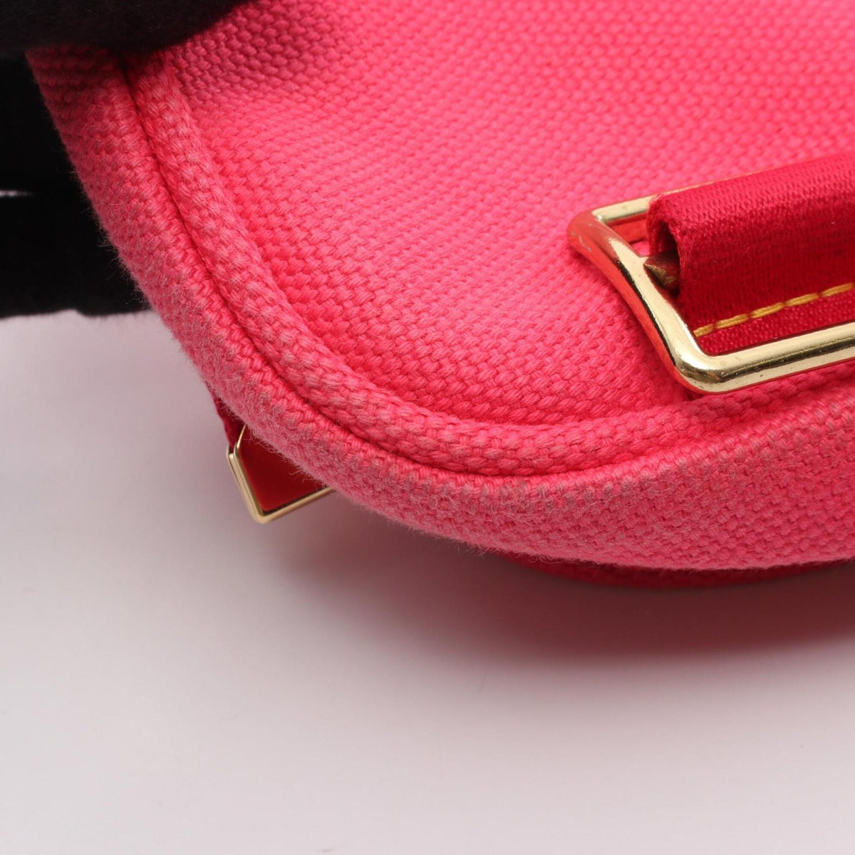 Louis Vuitton Pink Red Color Rose Canvas Handbag Shoulder Bag (Pre-Owned)