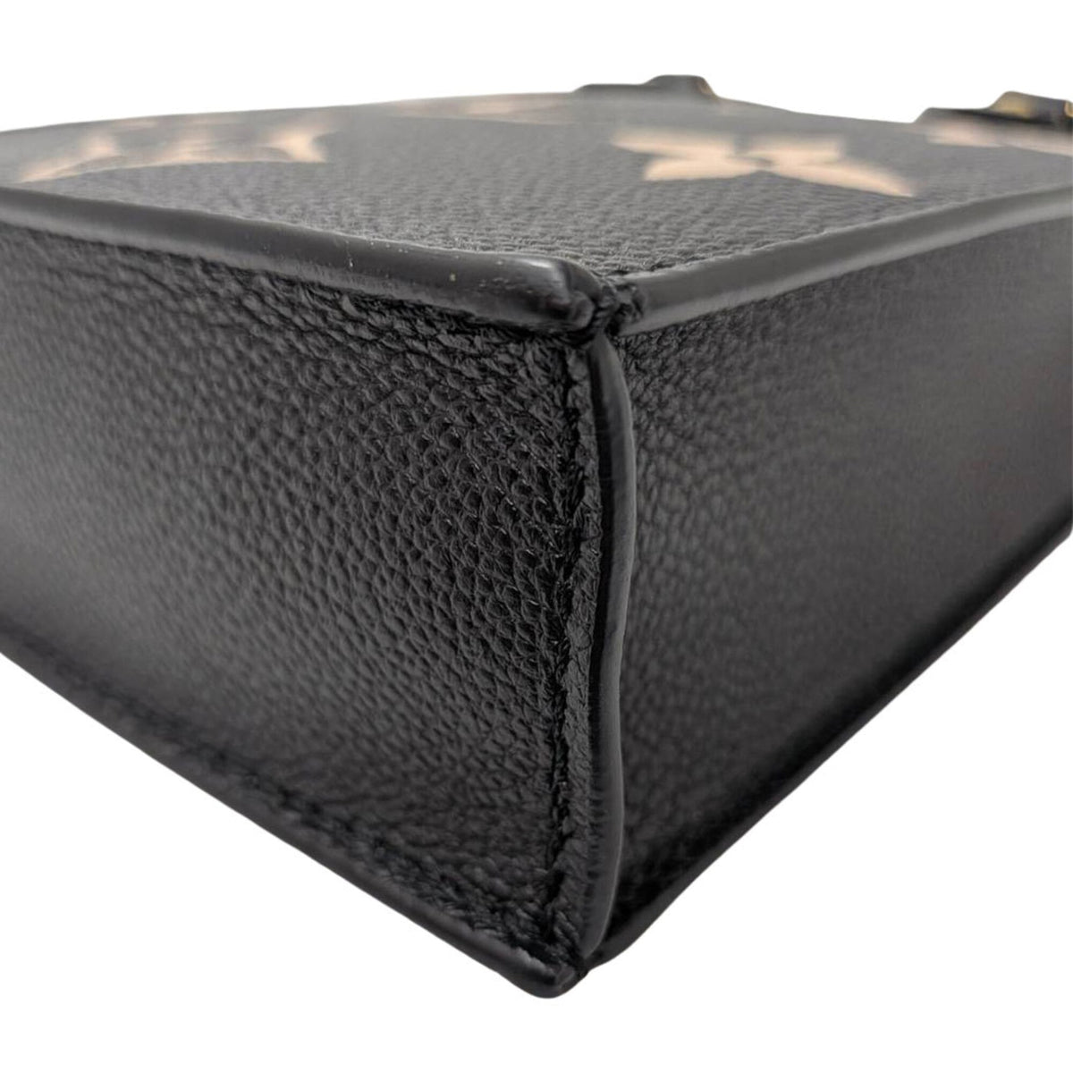 Louis Vuitton Beige Black Monogram Empreinte Handbag Shoulder Bag (Pre-Owned)