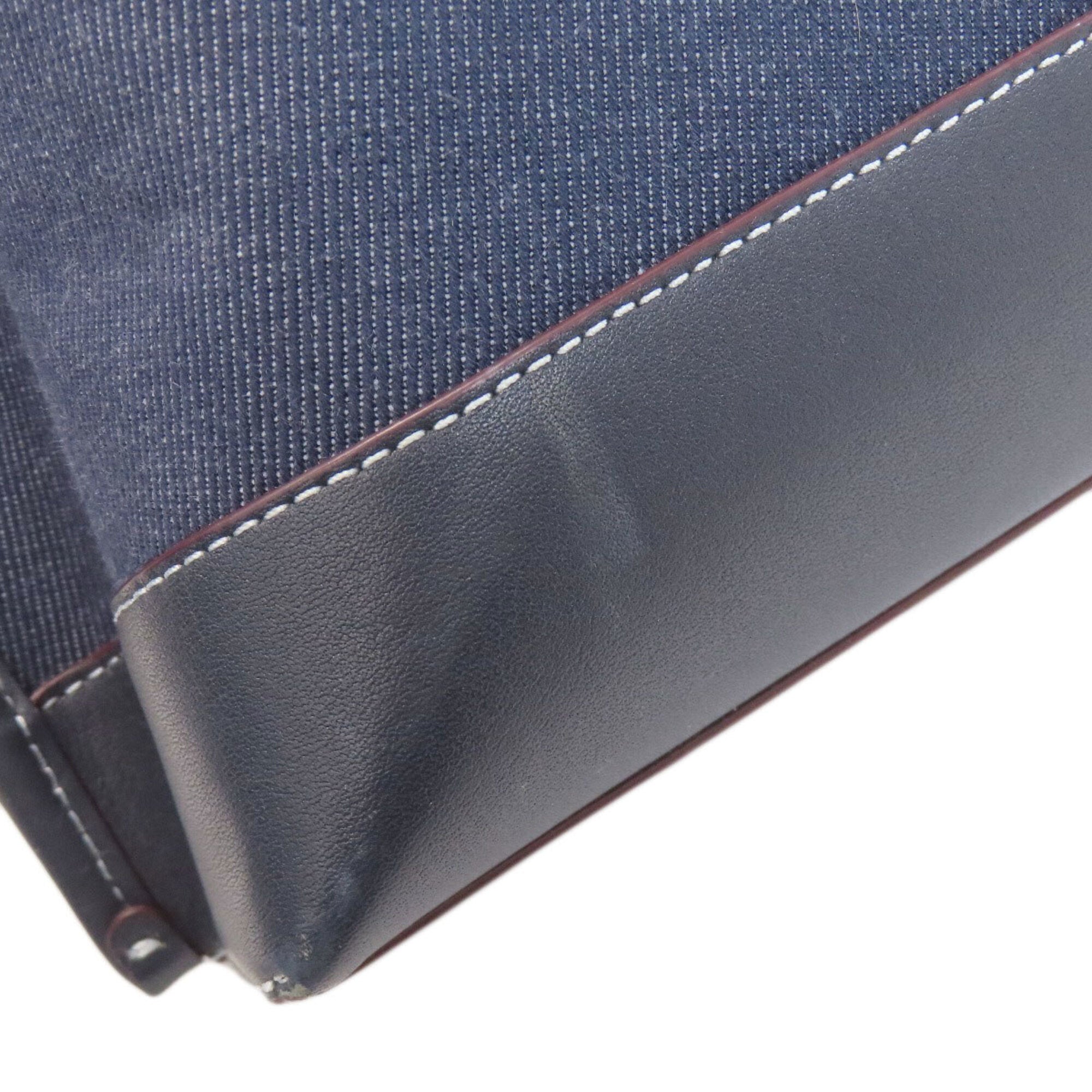Coach Blue Denim Tote Bag (Pre-Owned)