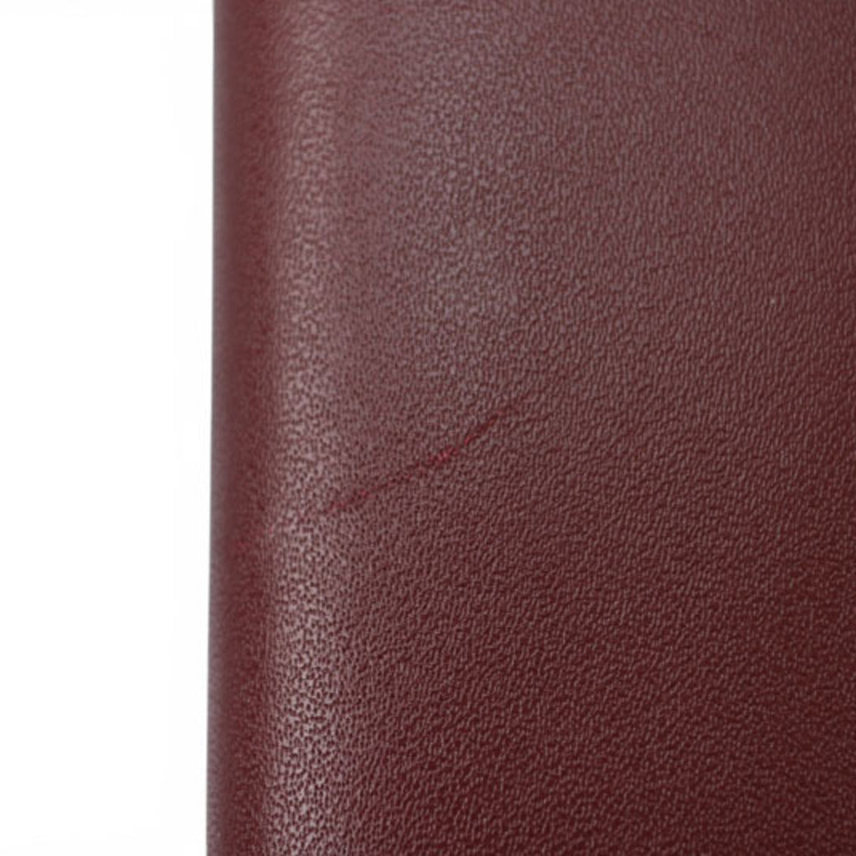 Cartier Must Bordeaux Leather Wallet (Bi-Fold) (Pre-Owned)