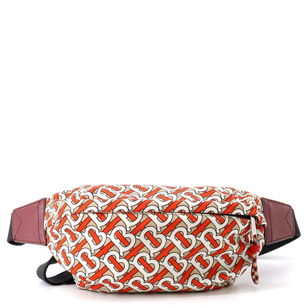 Burberry Beige Orange Nylon Sling Bag (Pre-Owned)